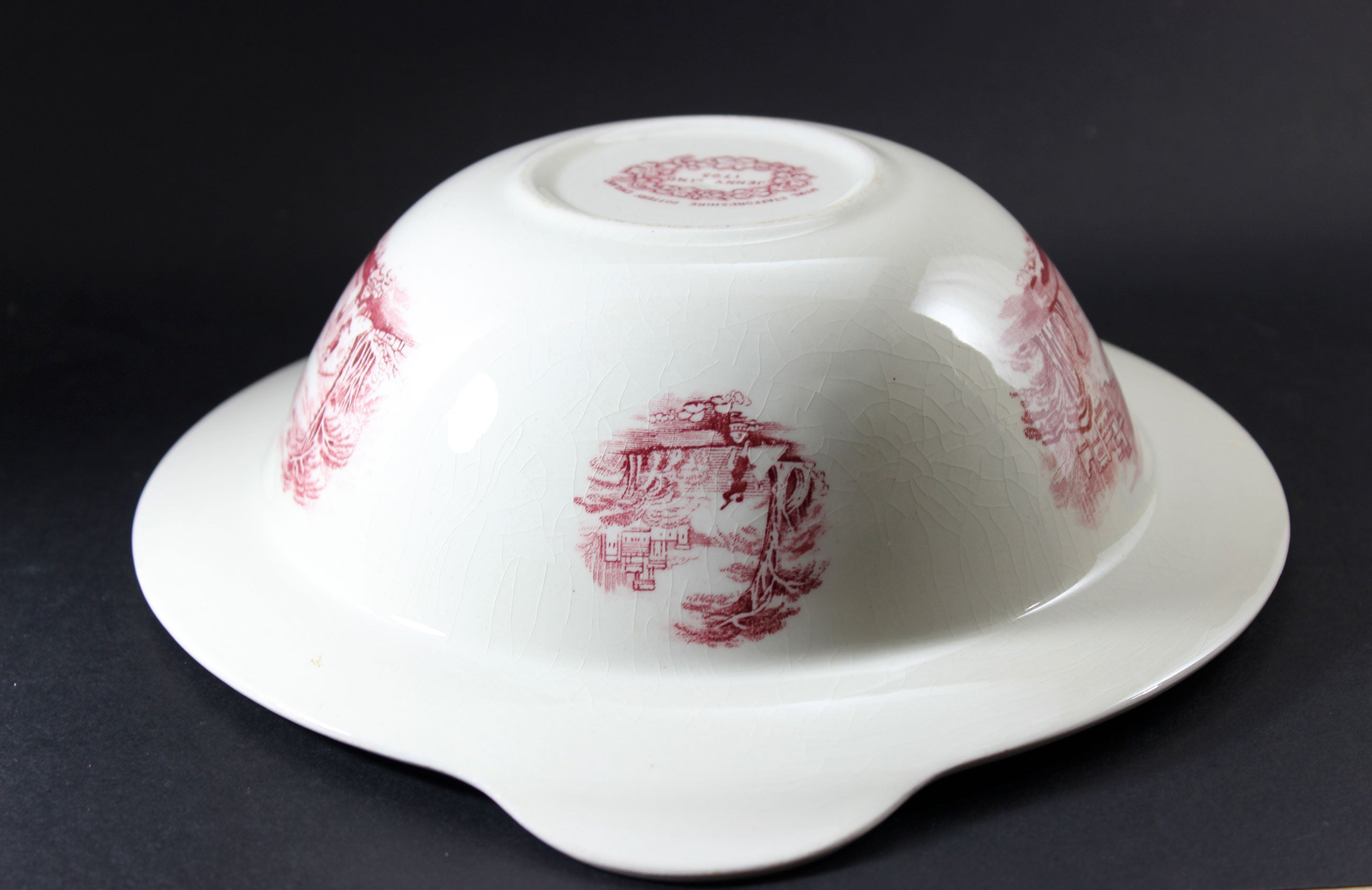 Jenny Lind 1795, Covered Vegetable Bowl, Royal Staffordshire Pottery