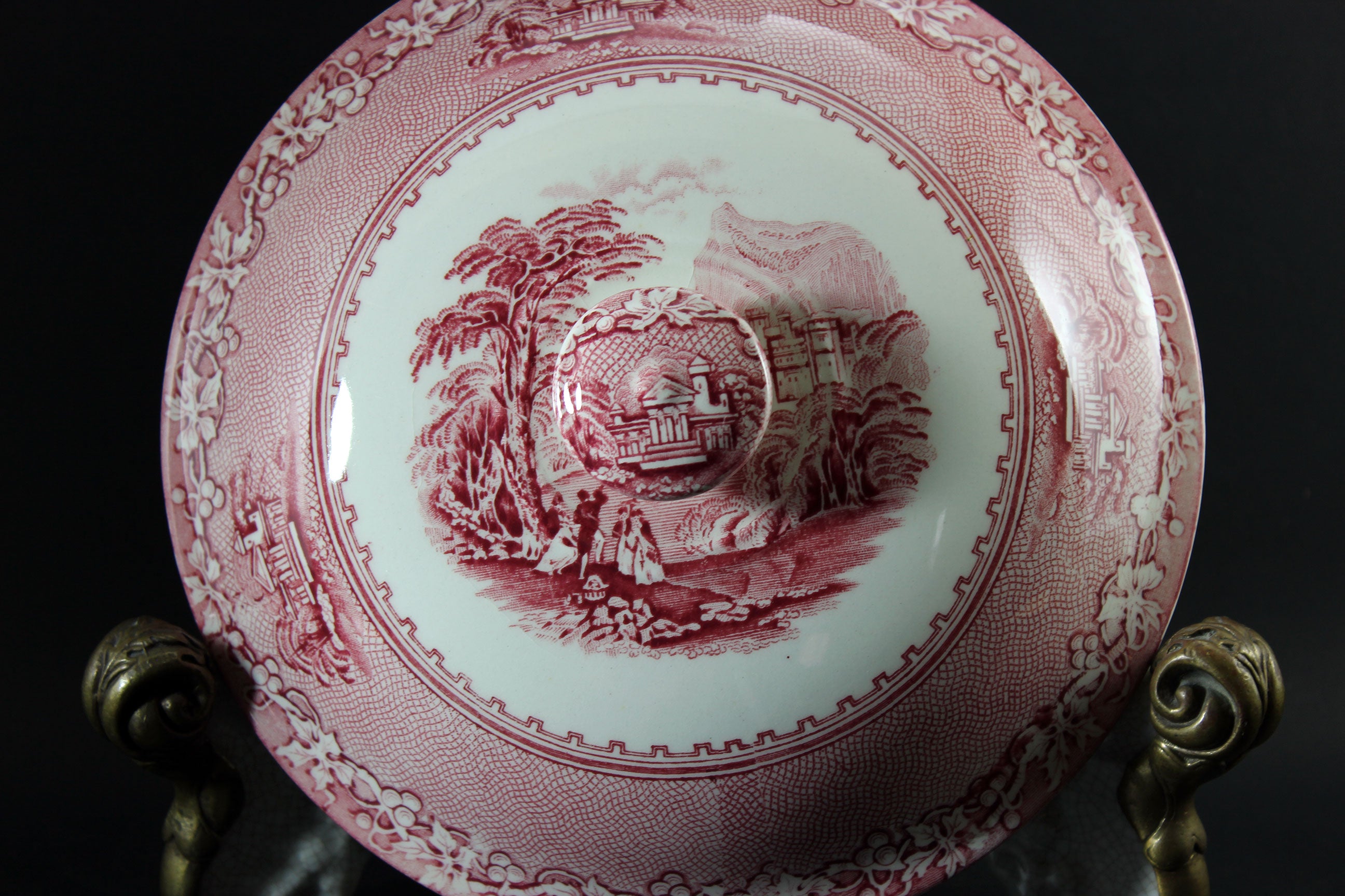 Jenny Lind 1795, Covered Vegetable Bowl, Royal Staffordshire Pottery