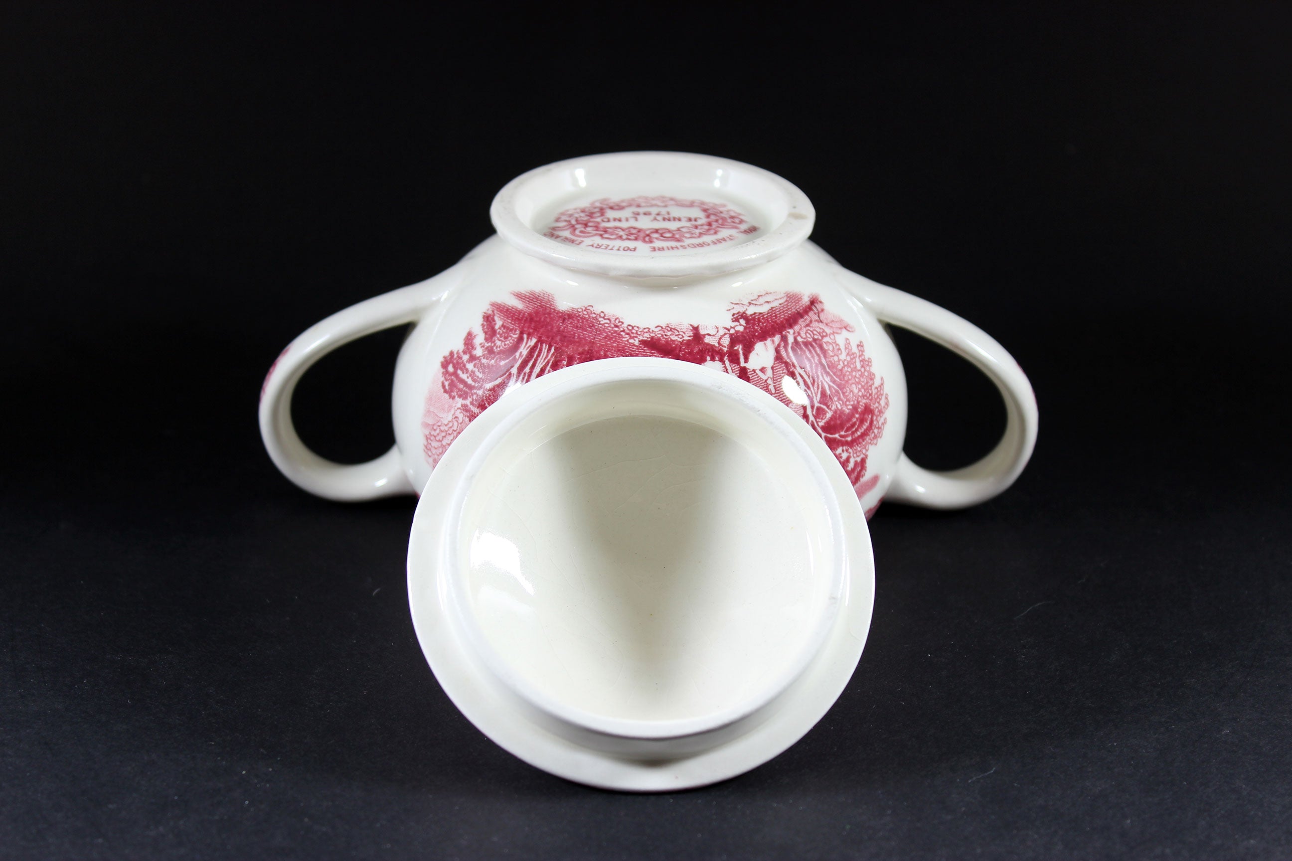 Jenny Lind 1795, Creamer & Covered Sugar Bowl