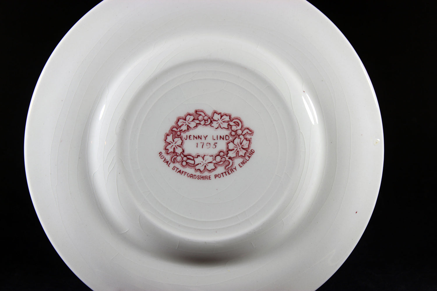 Jenny Lind 1795, Red,  Place Setting