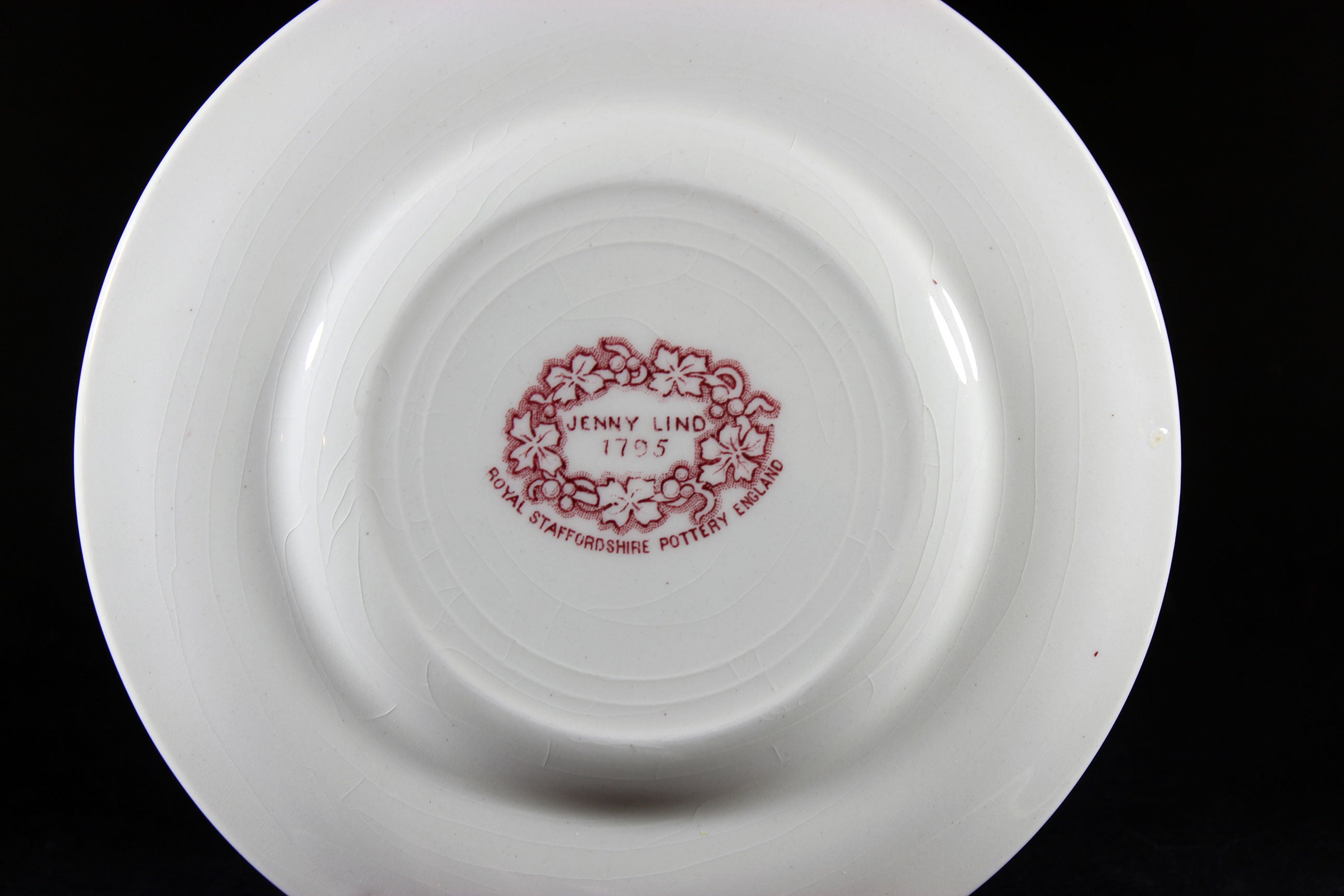 Jenny Lind 1795, Red, Place Setting