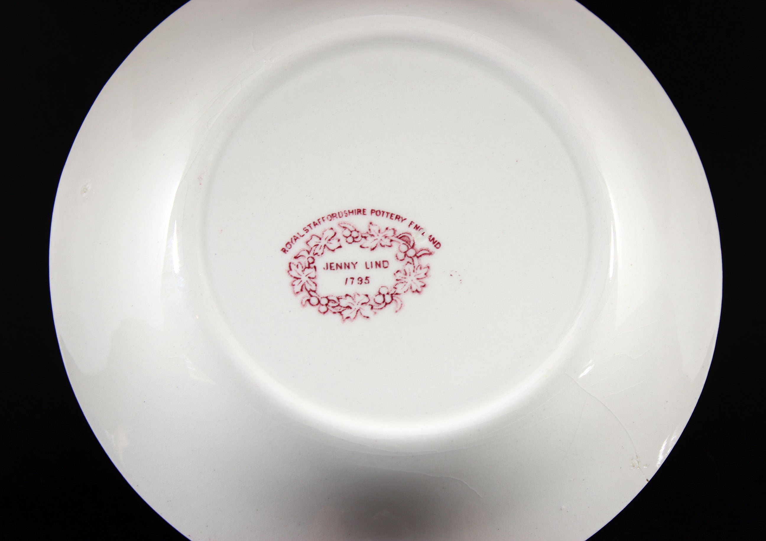 Jenny Lind 1795, Red, Place Setting