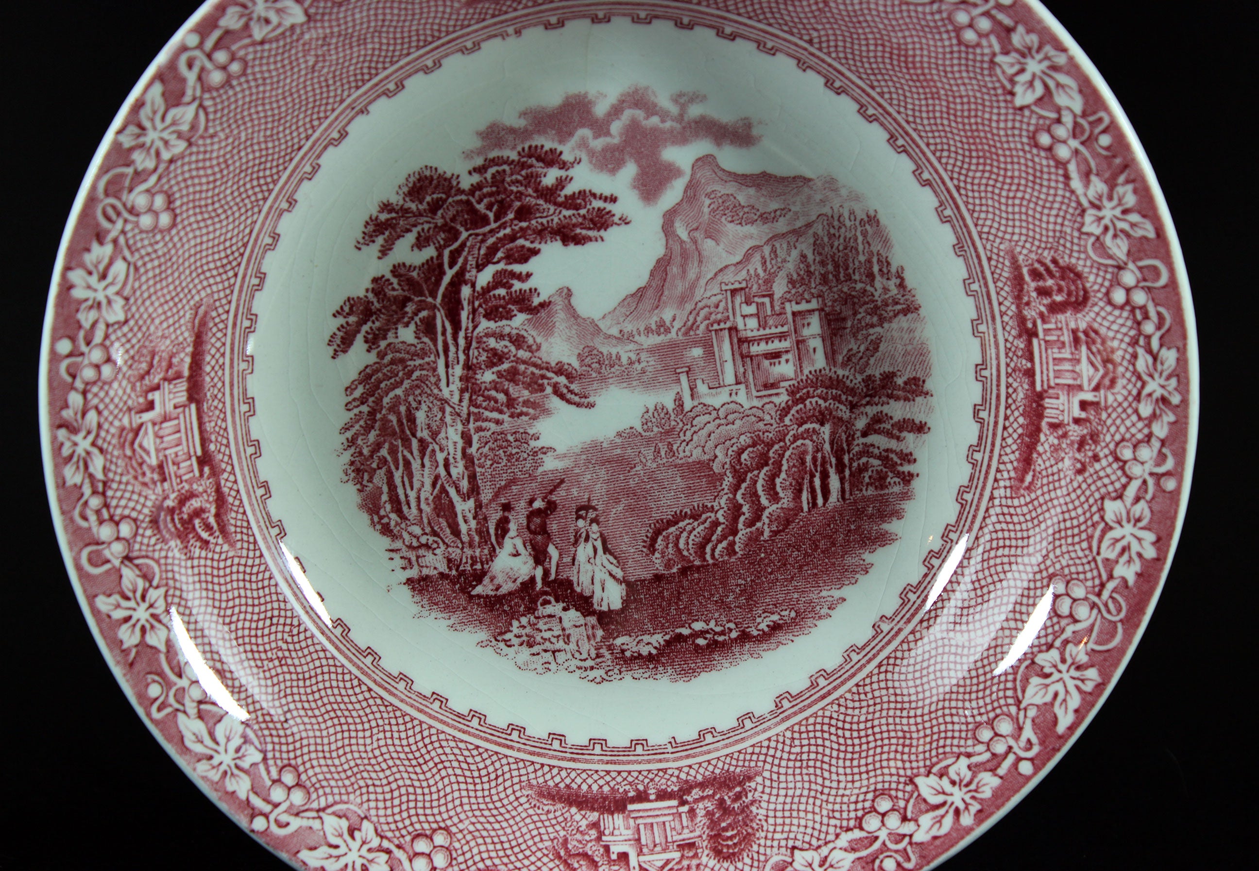 Jenny Lind 1795, Red, Place Setting