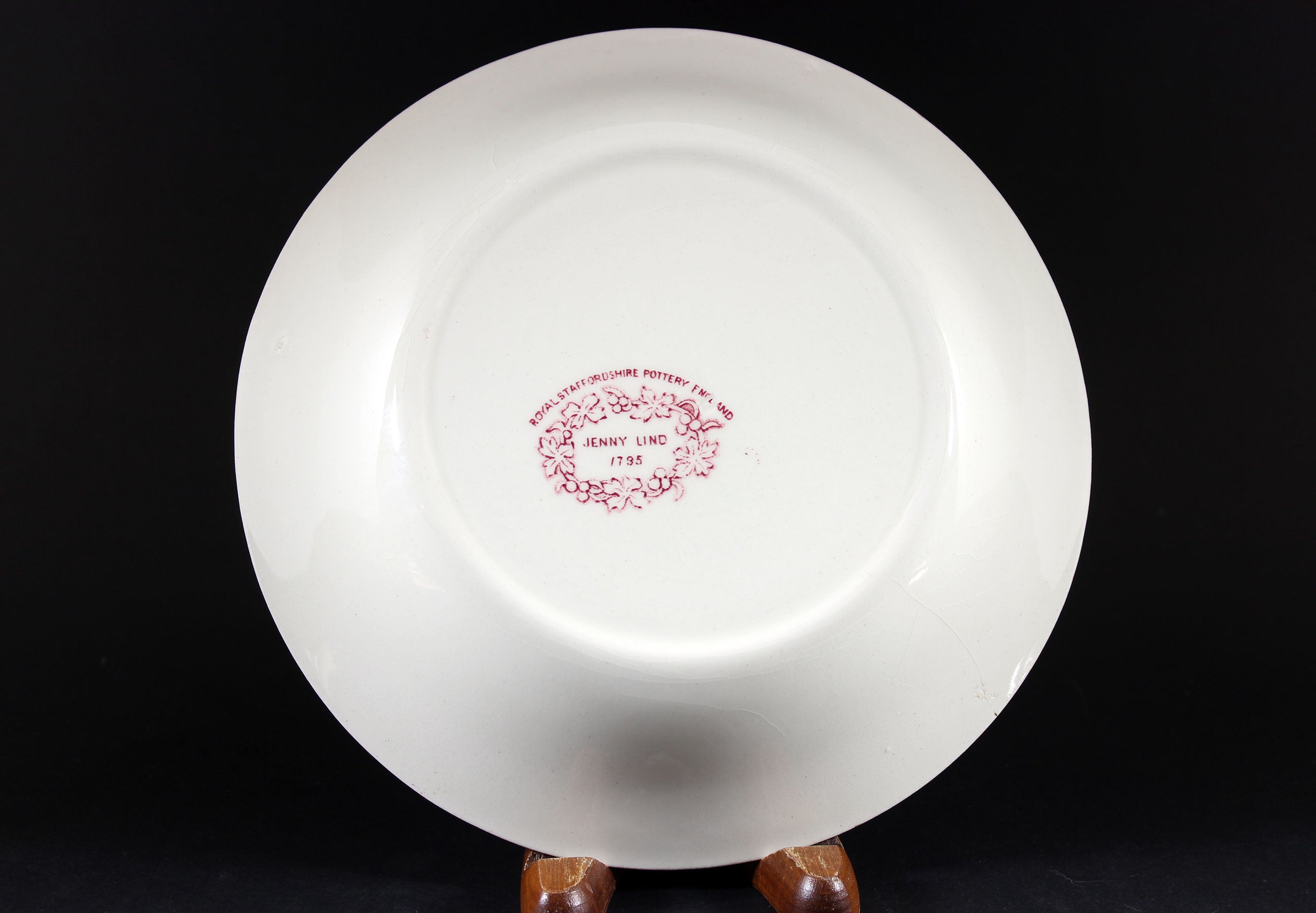 Jenny Lind 1795, Red, Place Setting