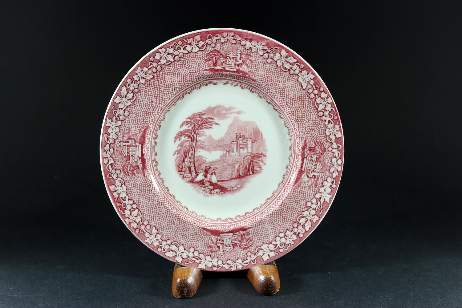 Jenny Lind 1795, Red,  Place Setting