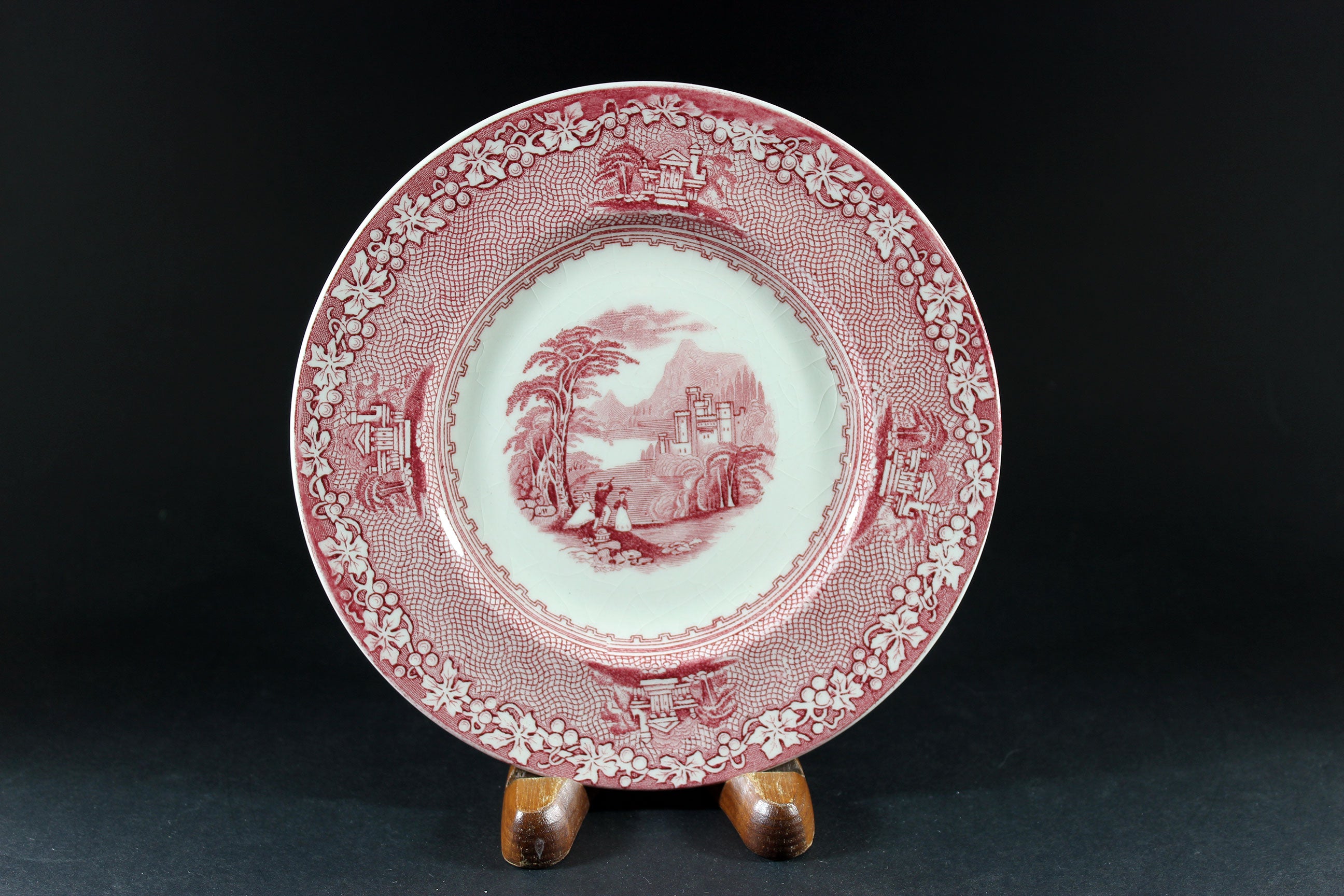 Jenny Lind 1795, Red, Place Setting