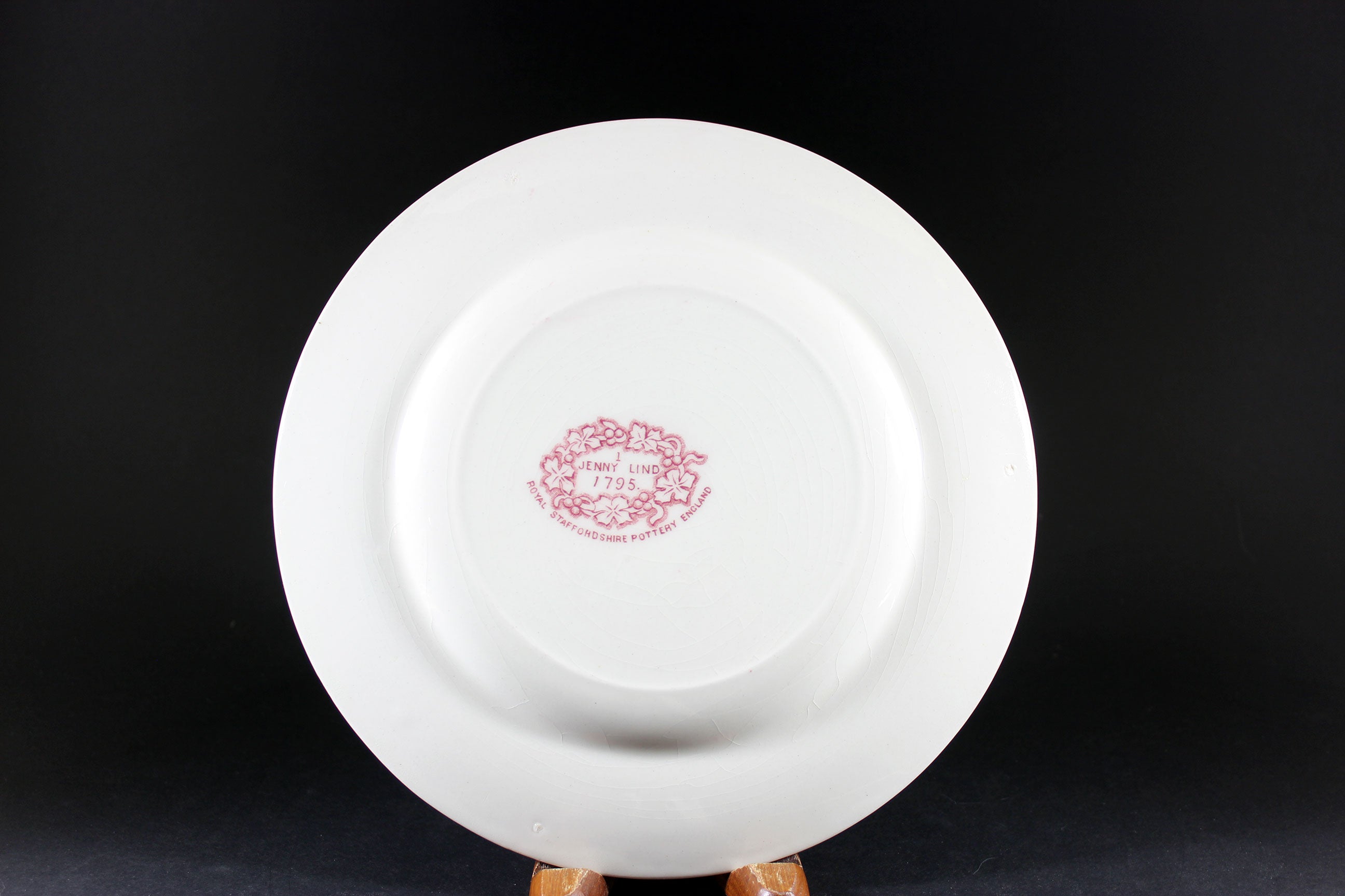 Jenny Lind 1795, Red, Place Setting