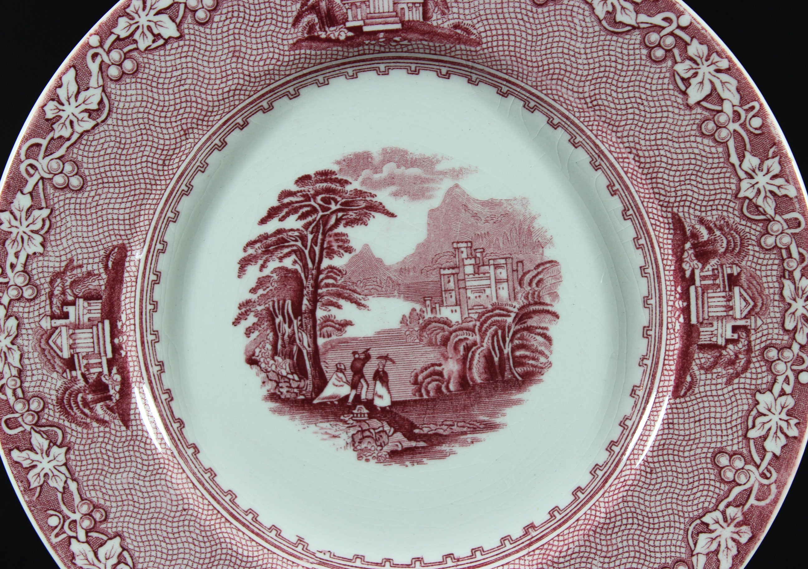 Jenny Lind 1795, Red, Place Setting