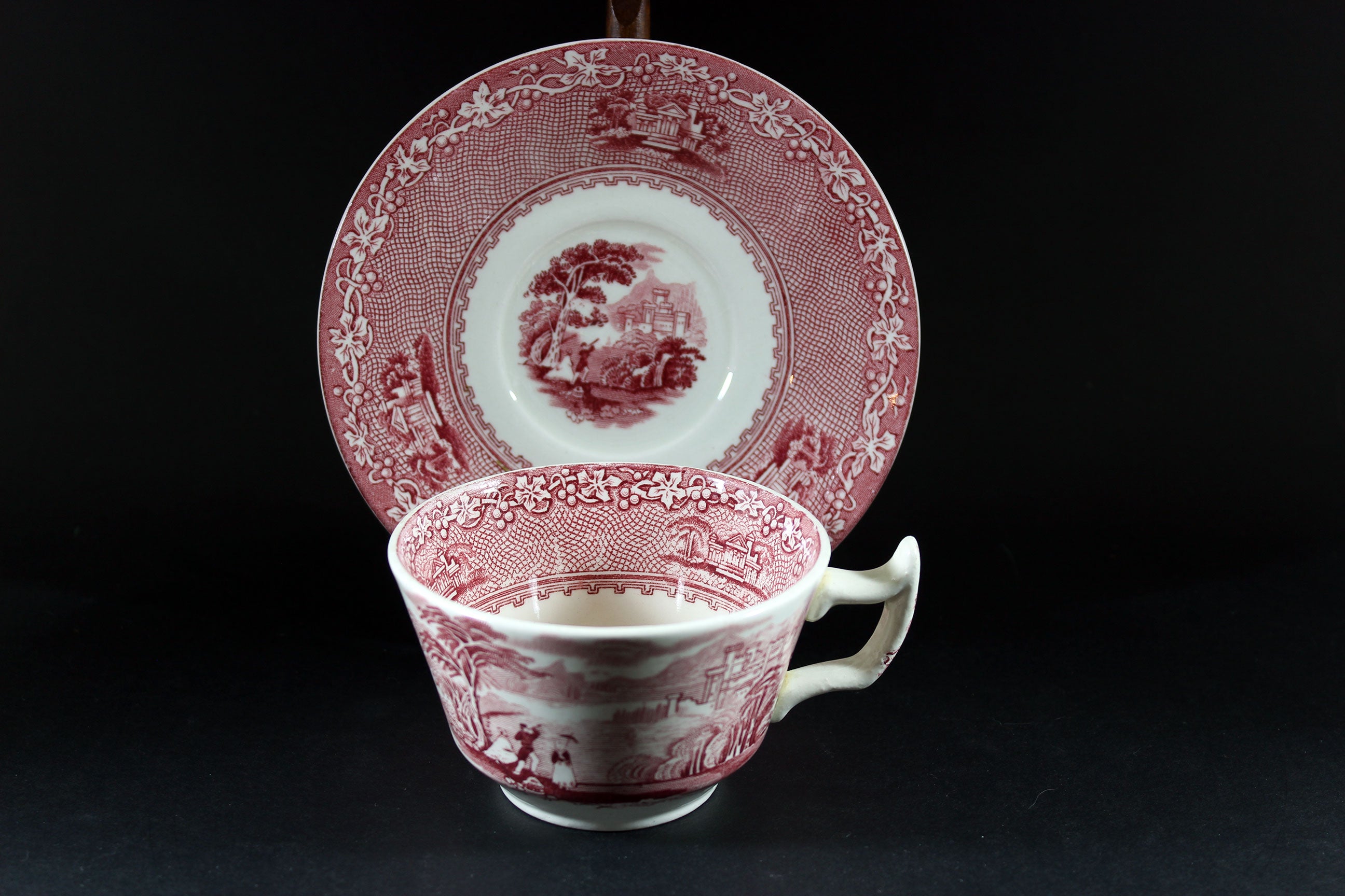 Jenny Lind 1795, Red, Place Setting