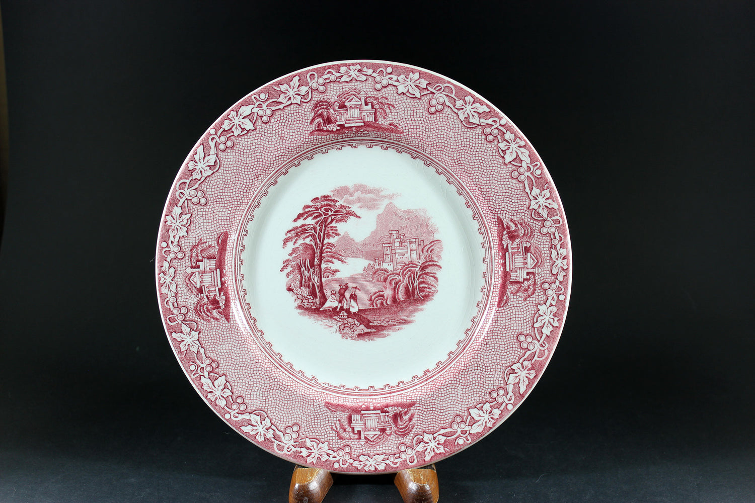 Jenny Lind 1795, Red,  Place Setting