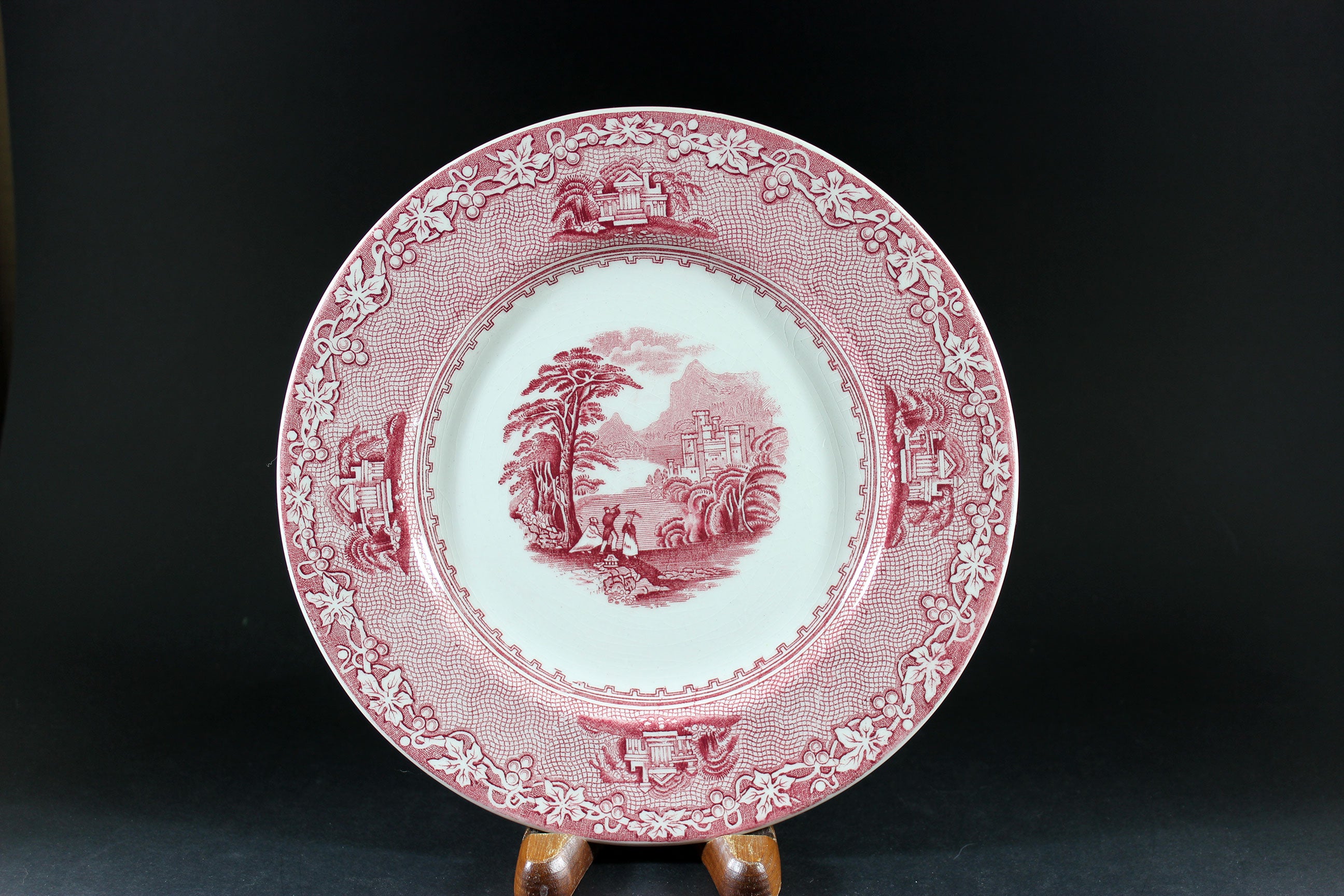 Jenny Lind 1795, Red, Place Setting
