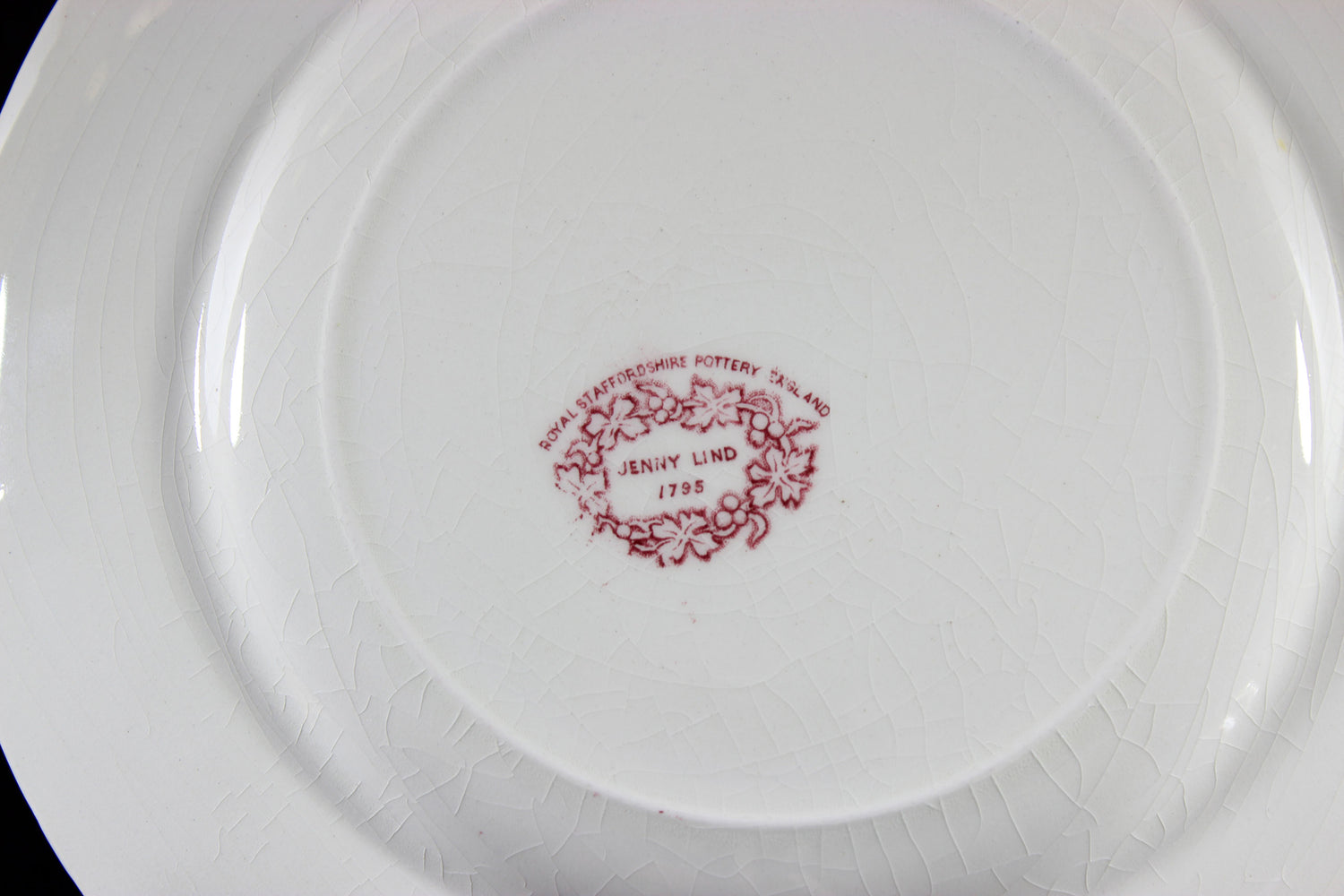 Jenny Lind 1795, Red,  Place Setting