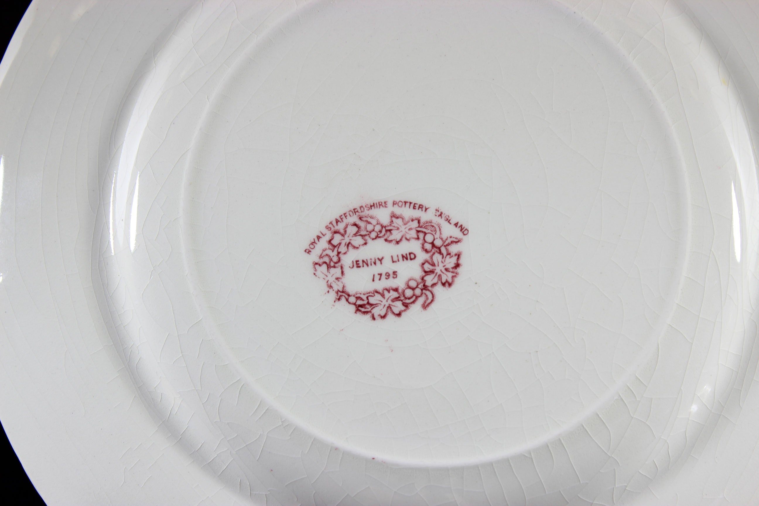 Jenny Lind 1795, Red, Place Setting