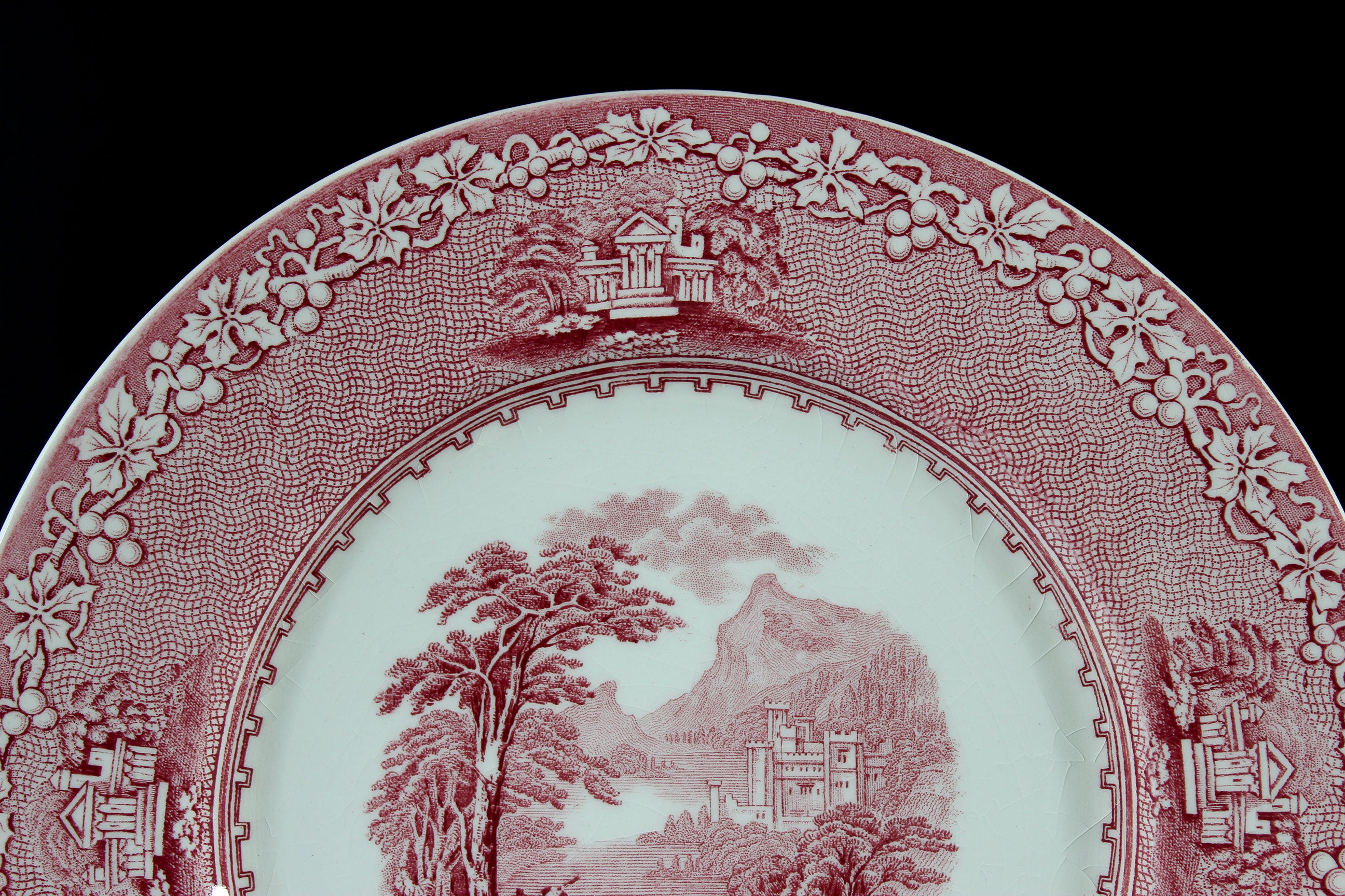 Jenny Lind 1795, Red, Place Setting