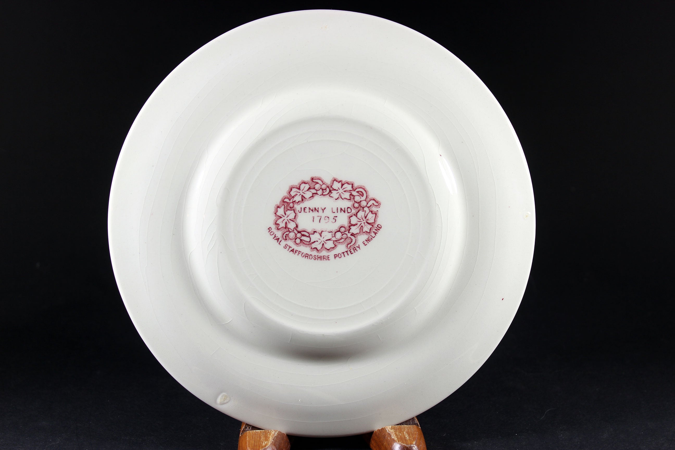 Jenny Lind 1795, Red, Place Setting