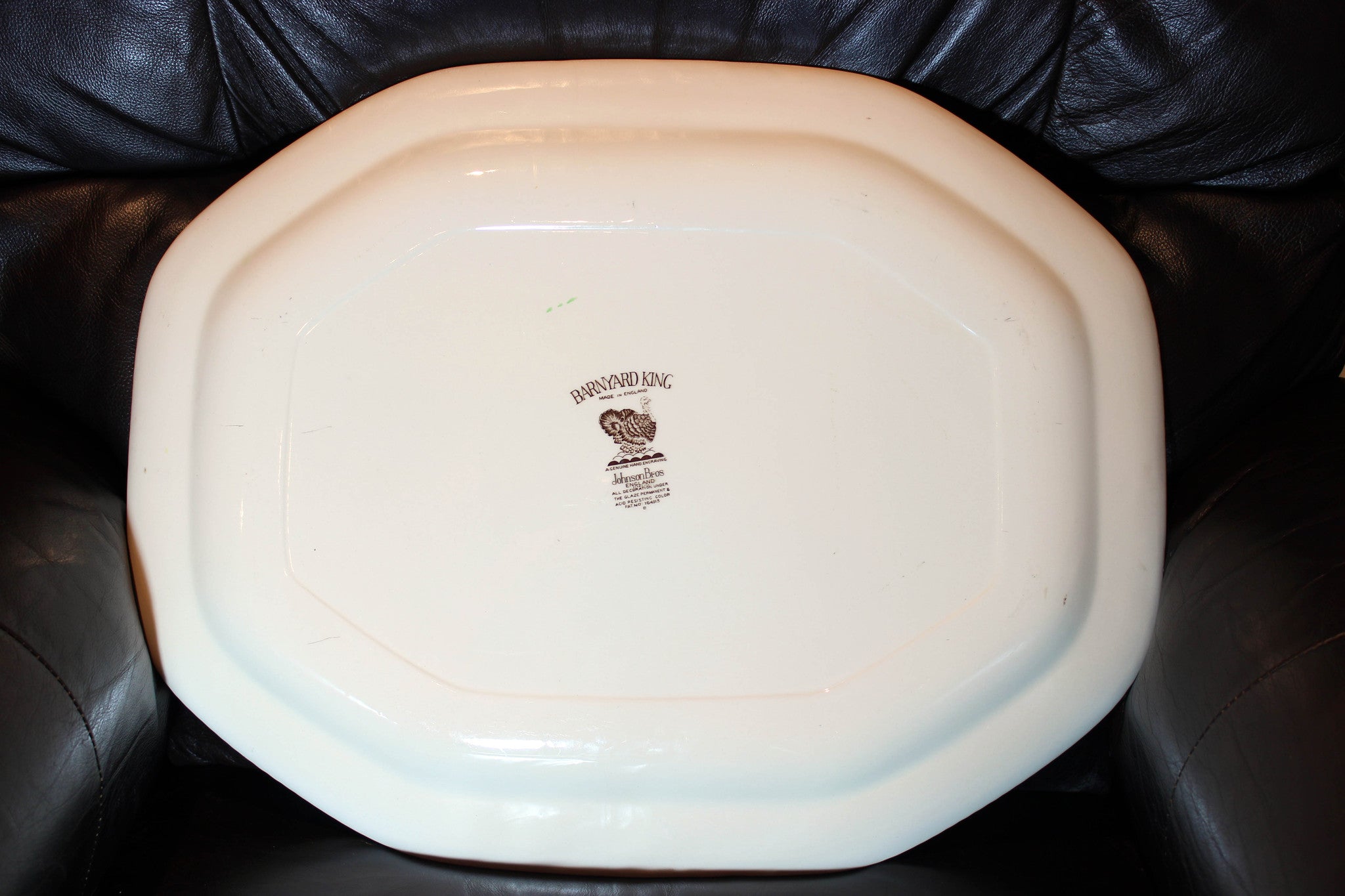 Barnyard King Turkey Platter Johnson Brothers