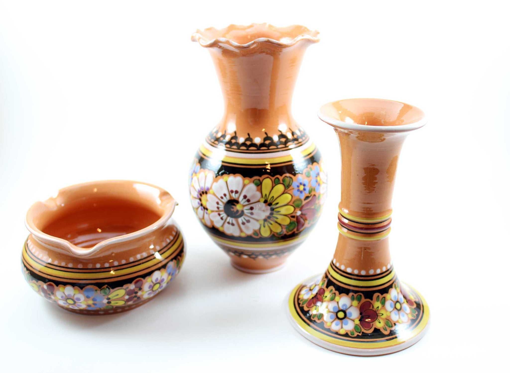 Keralit Czech Peasant Art Pottery