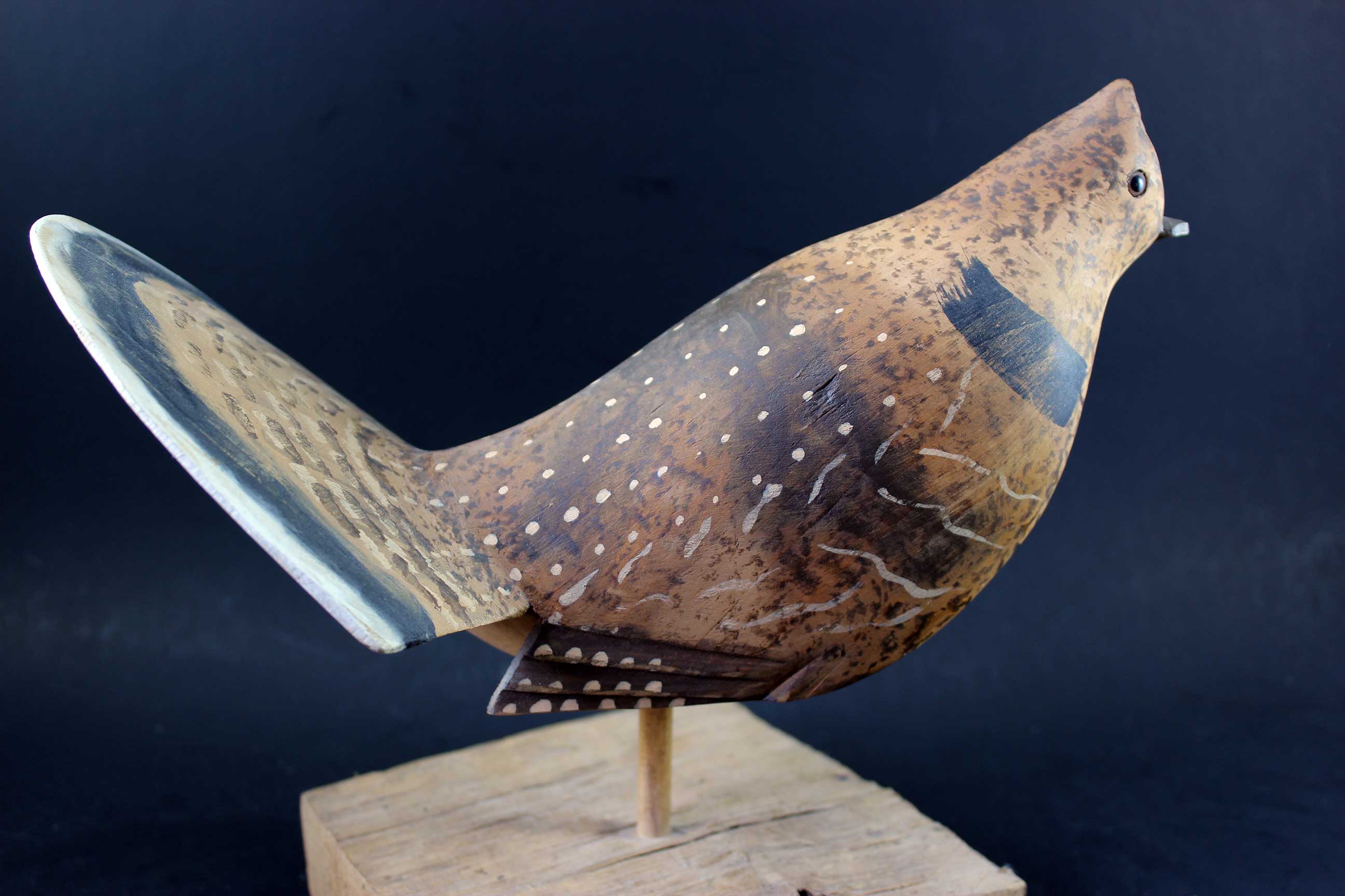 William Kirkpatrick, Hand carved, Ruffled Grouse