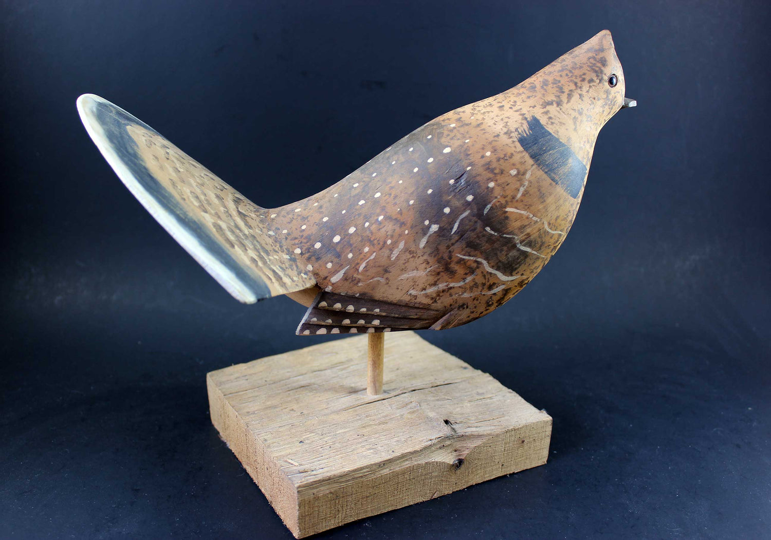 William Kirkpatrick, Hand carved, Ruffled Grouse