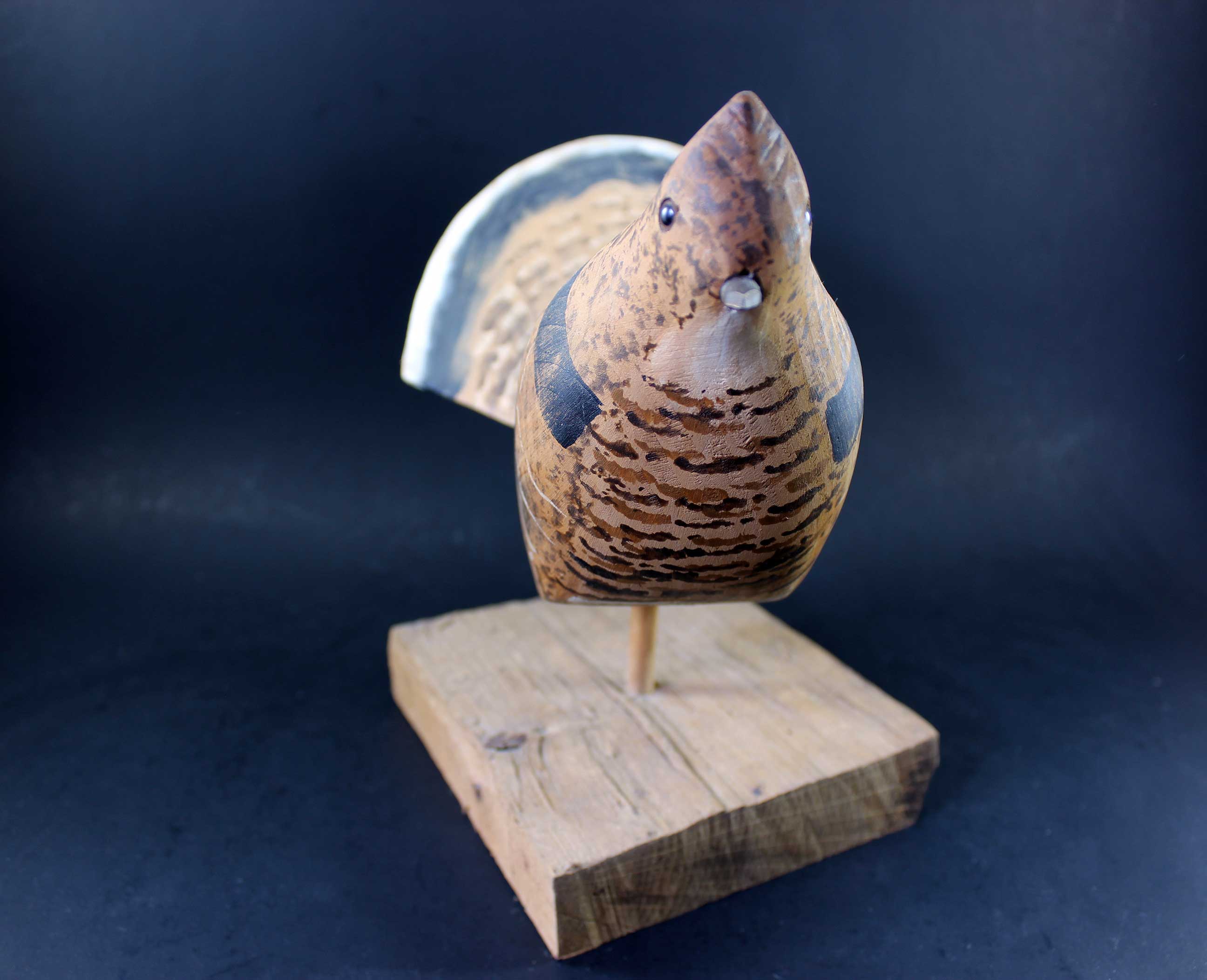 William Kirkpatrick, Hand carved, Ruffled Grouse