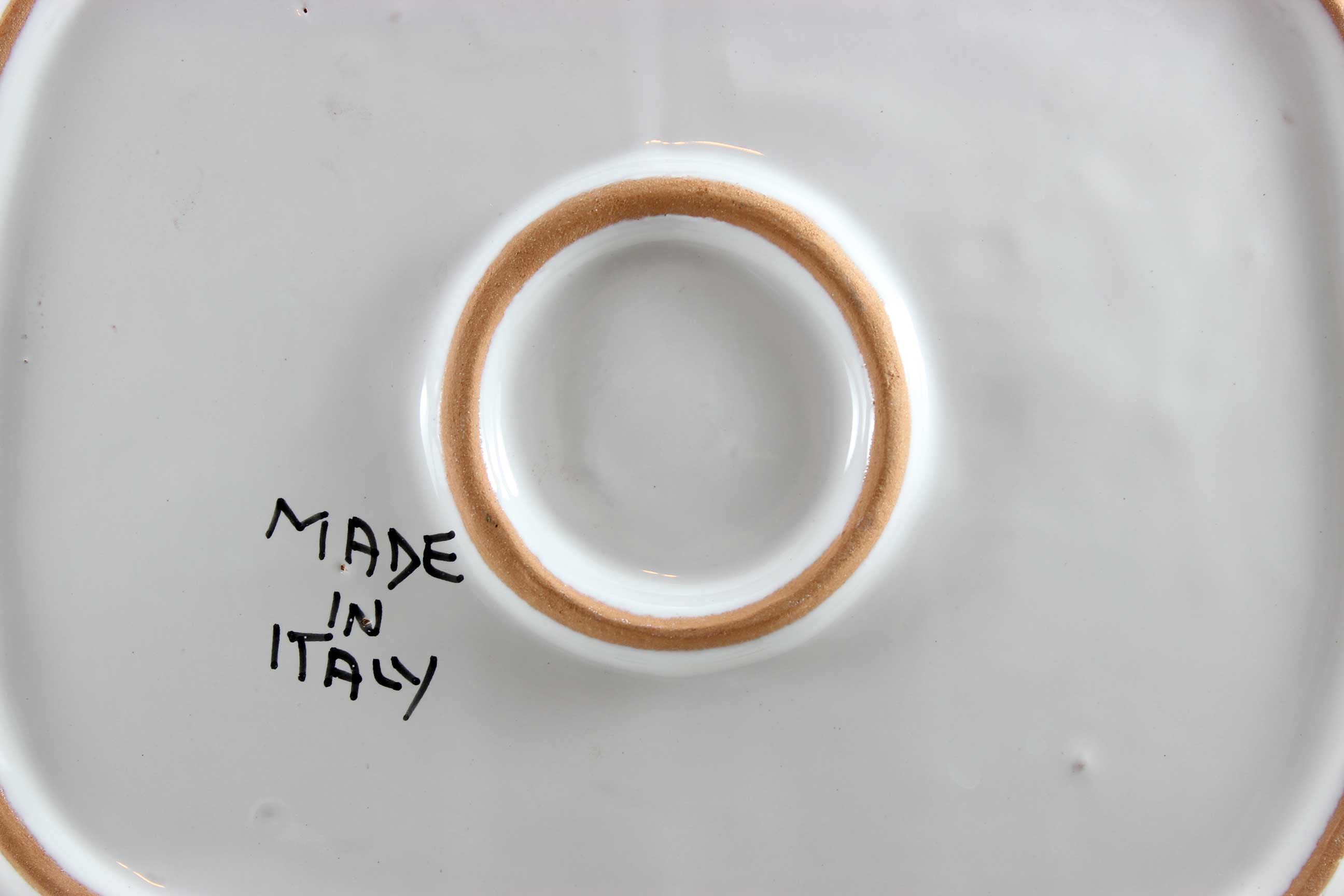 La Musa, Italian Pottery, Oblong Decorative Plate