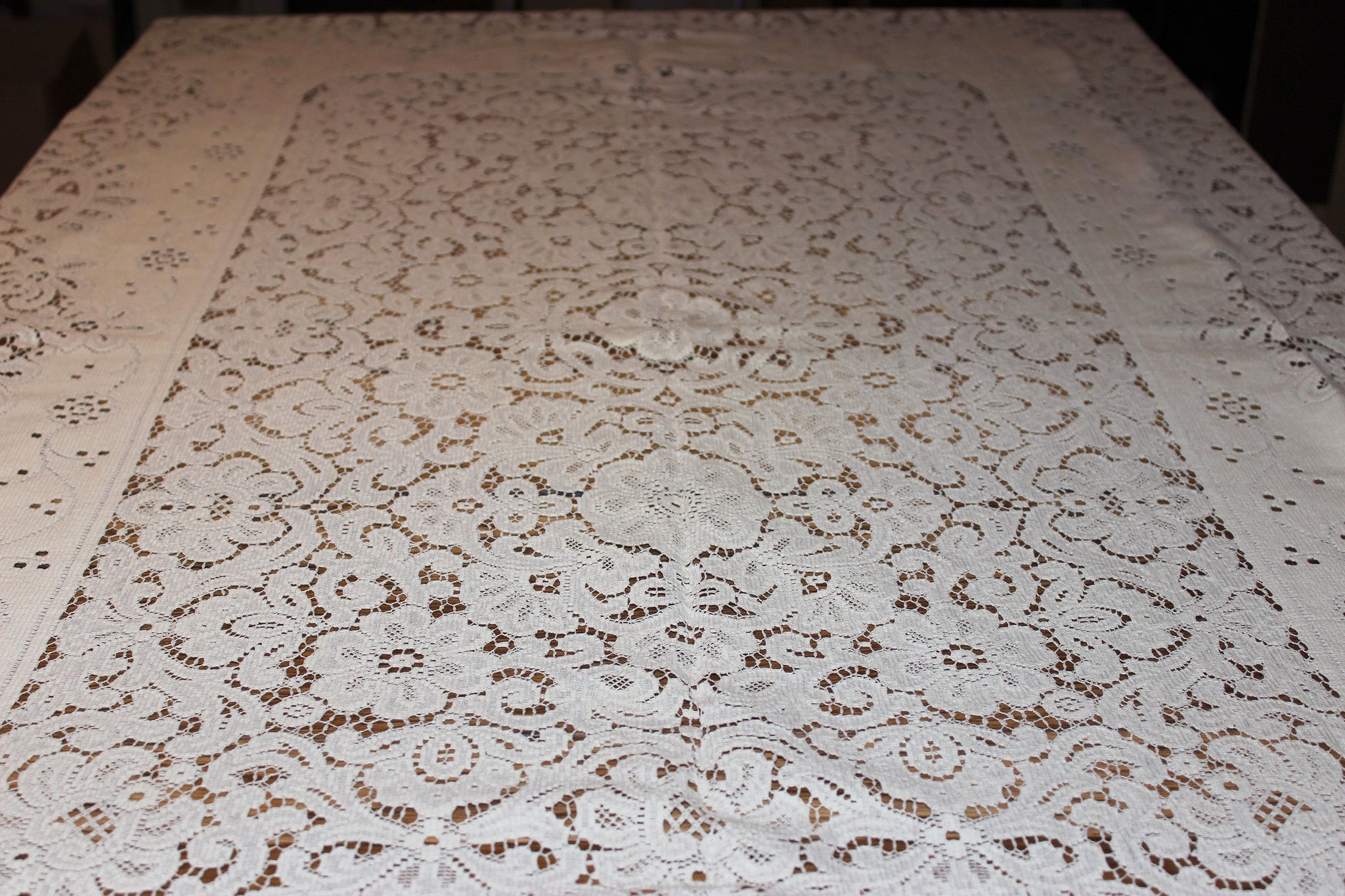 Lace Tablecloth, Vintage