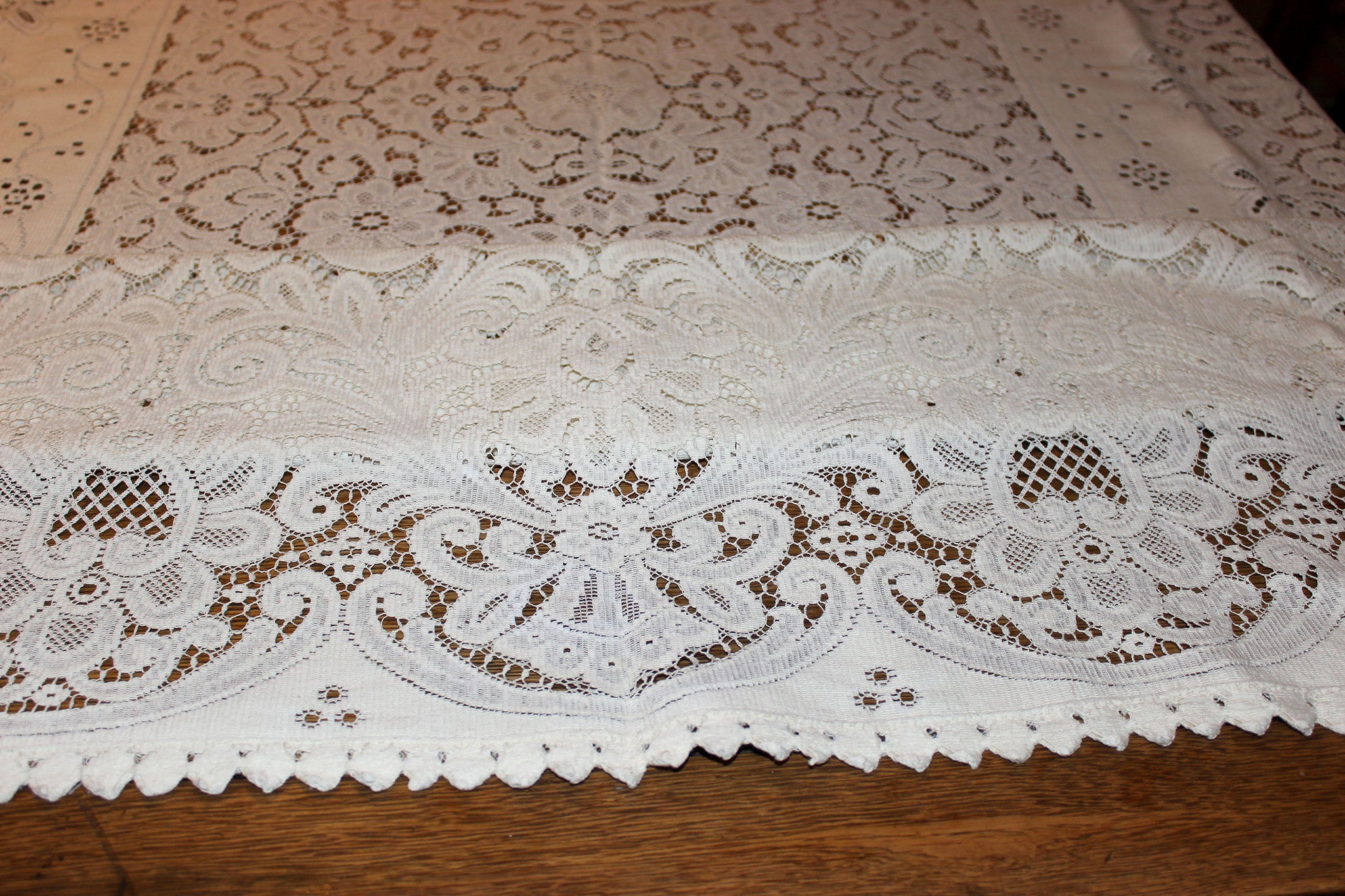 Lace Tablecloth, Vintage