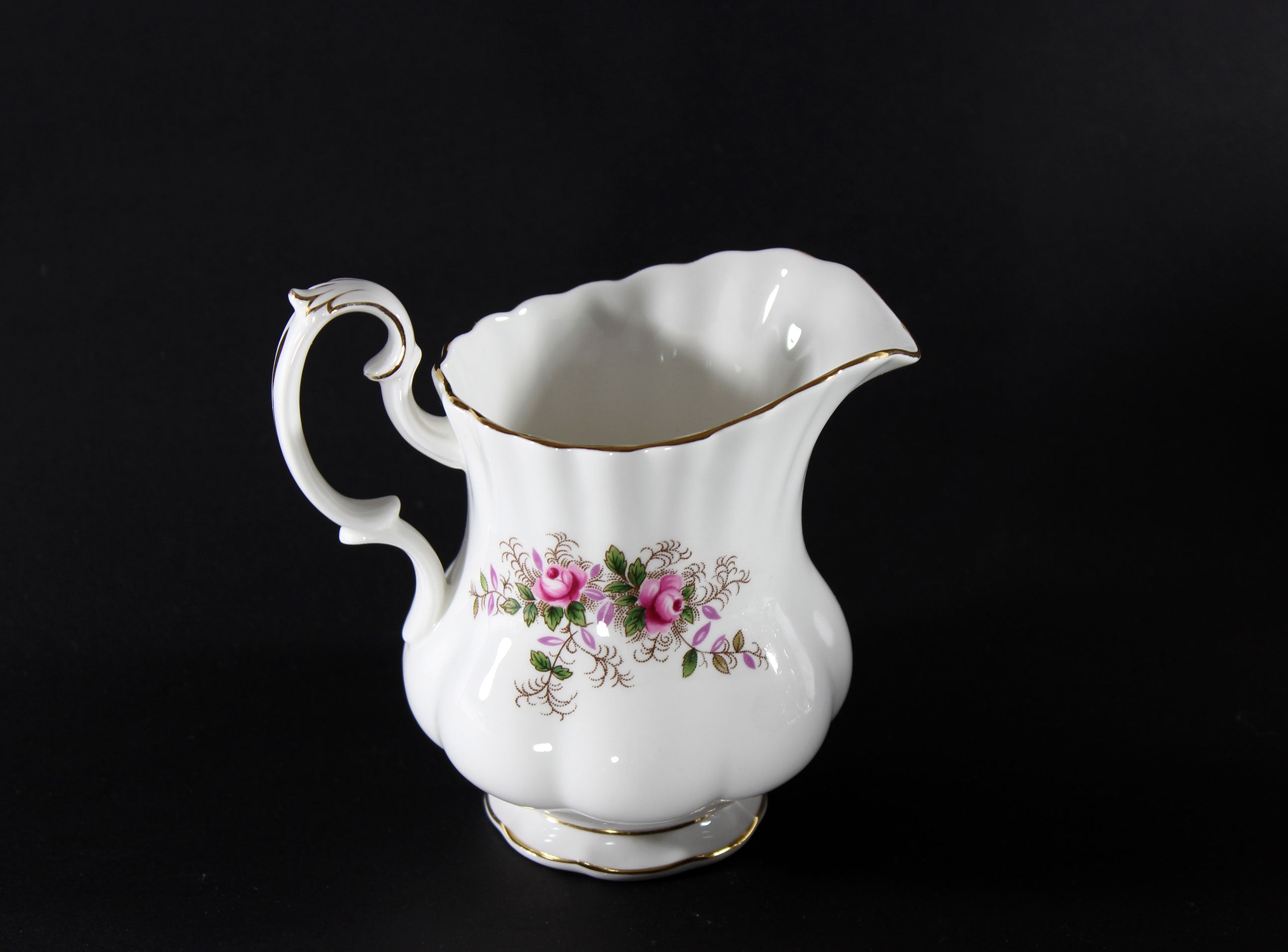 Lavender Rose Cream and Covered Sugar