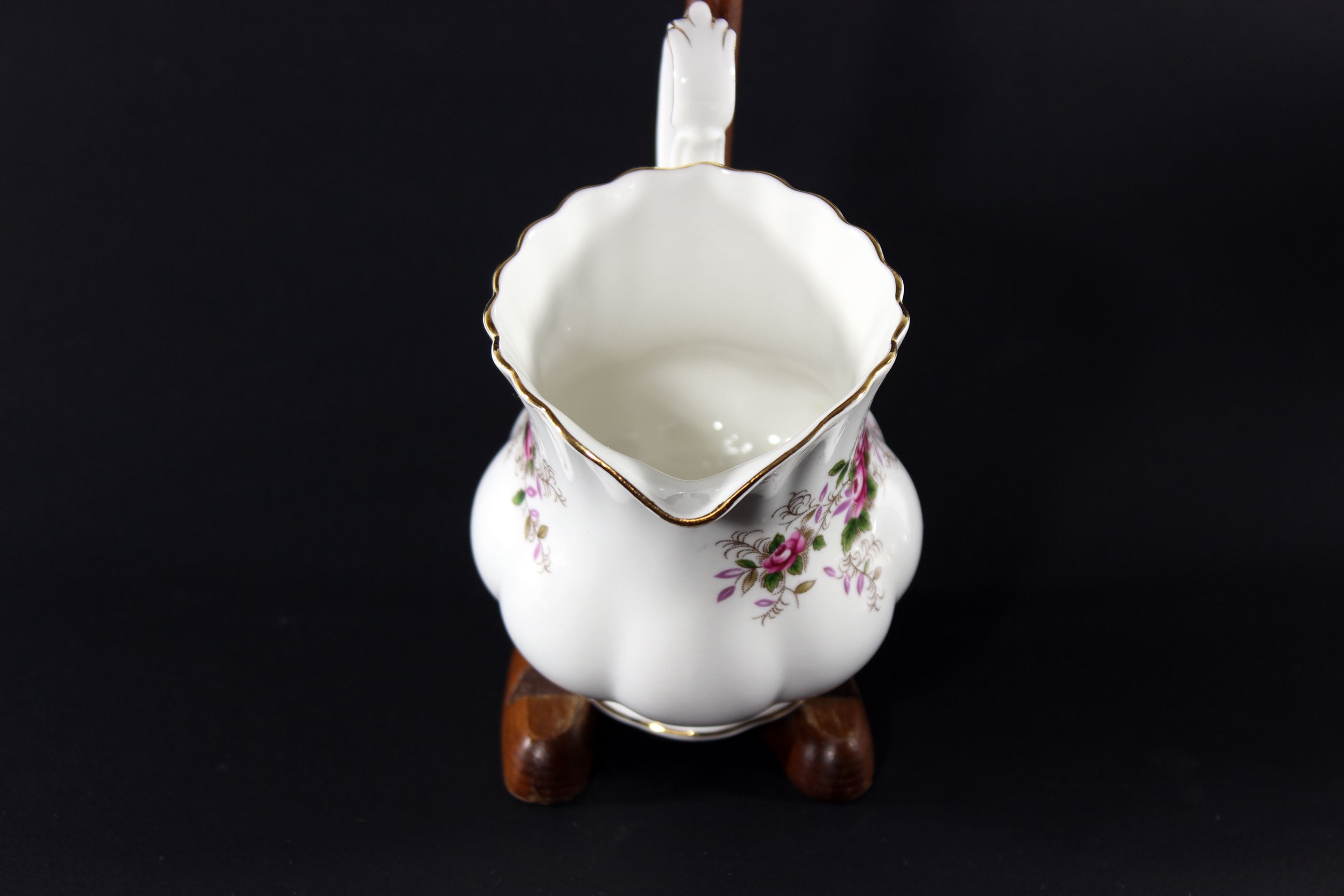 Lavender Rose Cream and Covered Sugar