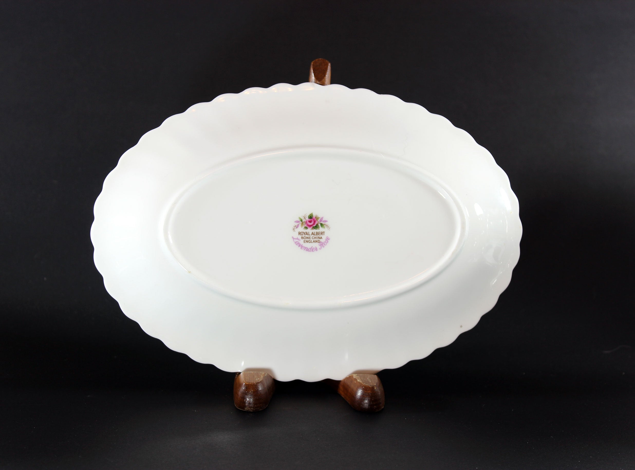 Lavender Rose Gravy Boat