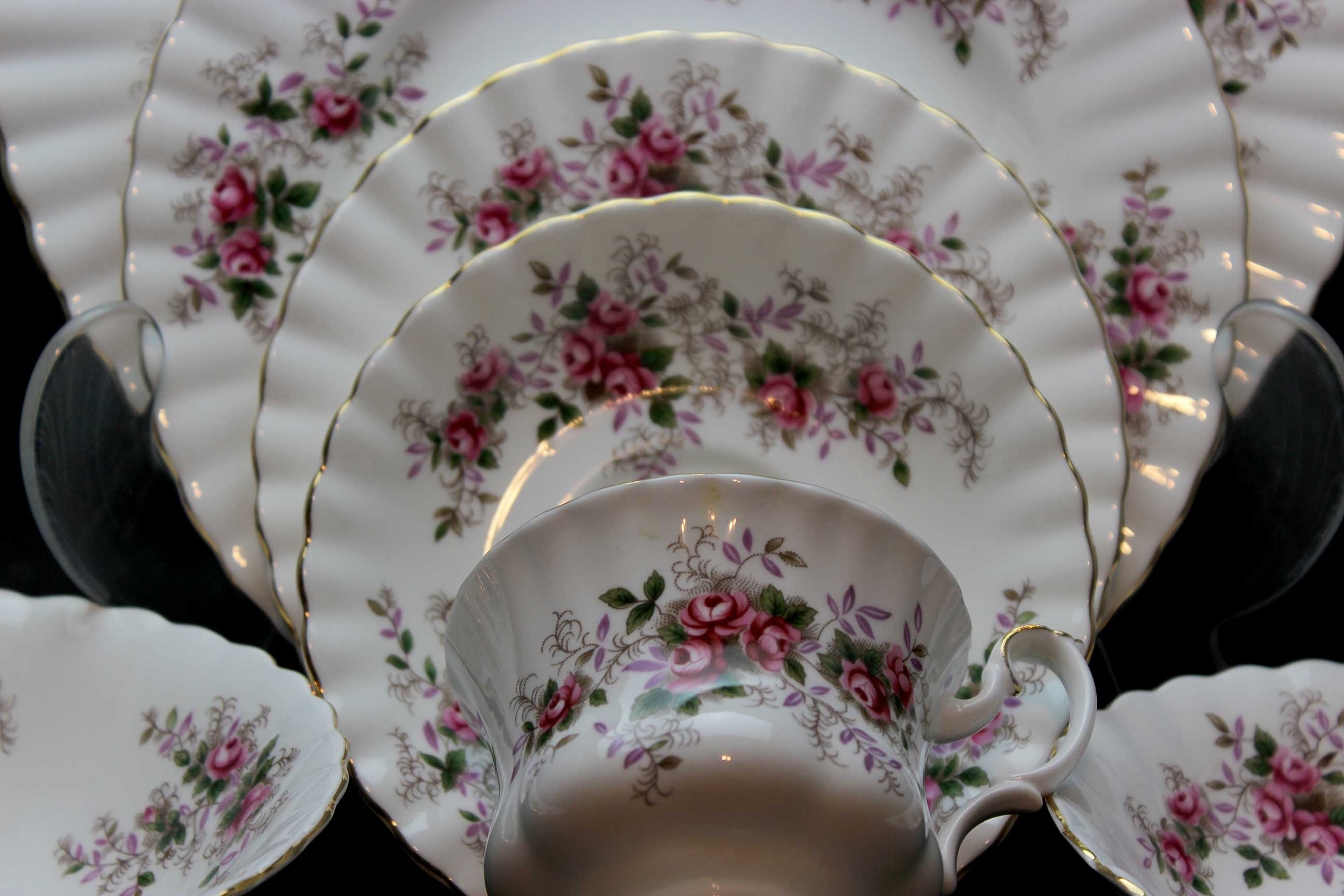Royal Albert, Lavender Rose, 7 Piece Place Setting