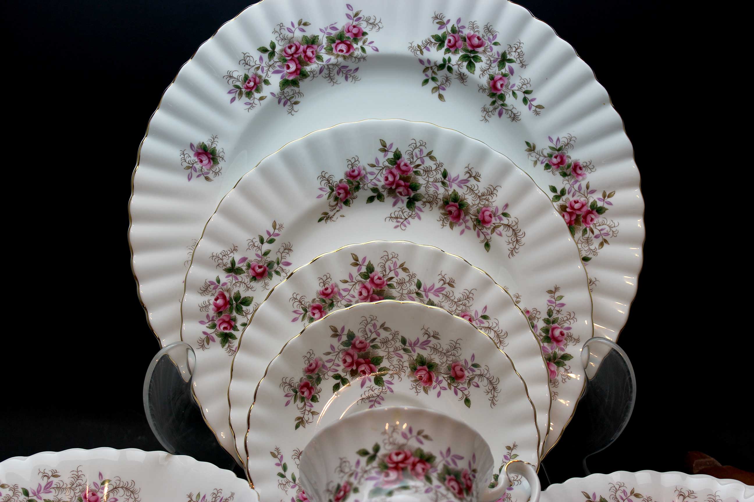 Royal Albert, Lavender Rose, 7 Piece Place Setting