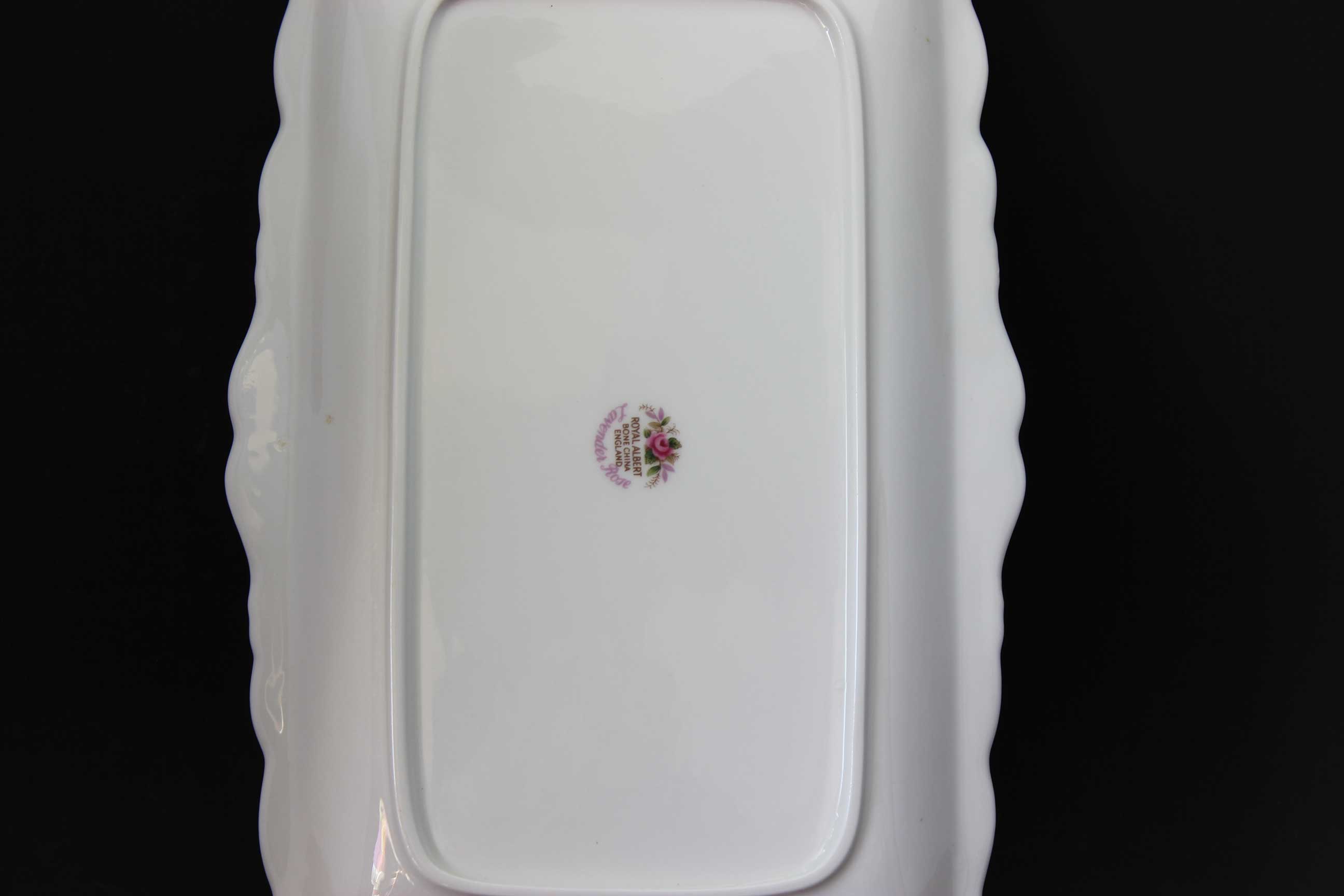 Royal Albert, Lavender Rose, Large Sandwich Tray