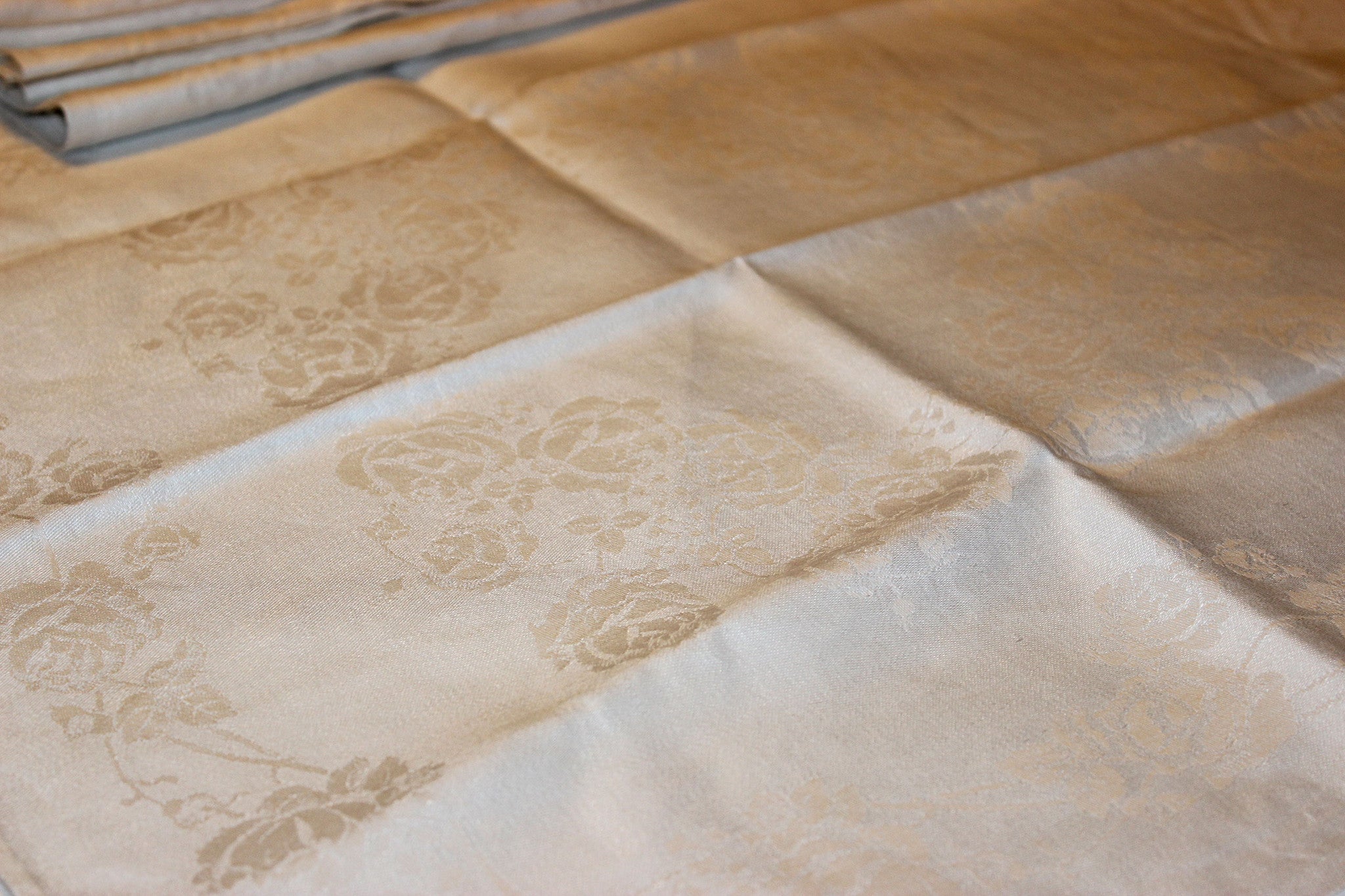 Double Damask Linen Napkins