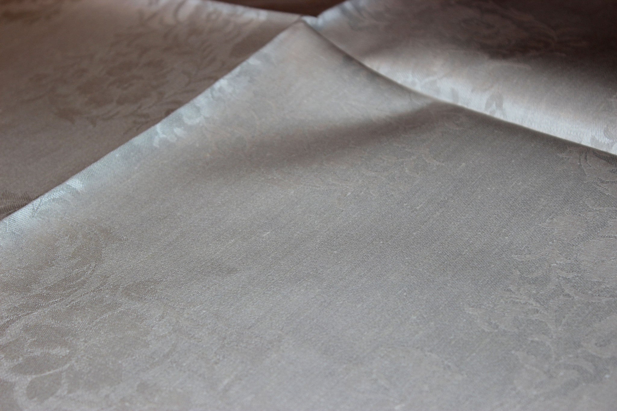 Damask Linen Napkins, Large