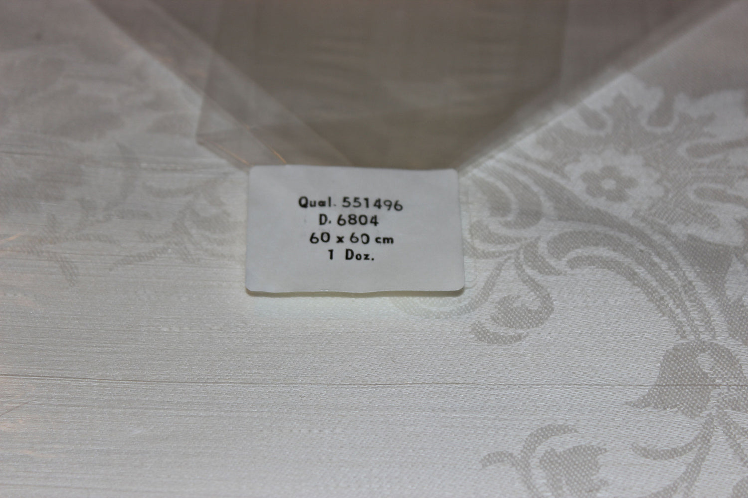 Damask Linen Napkins, Large