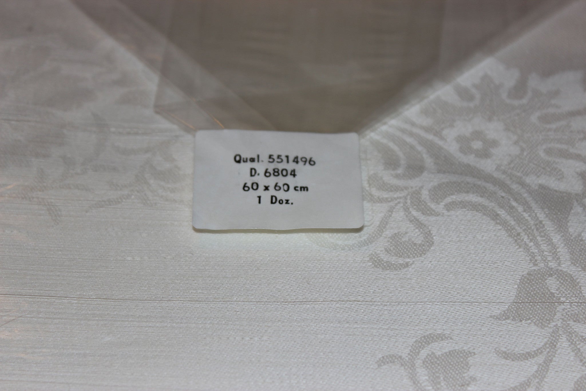 Damask Linen Napkins, Large