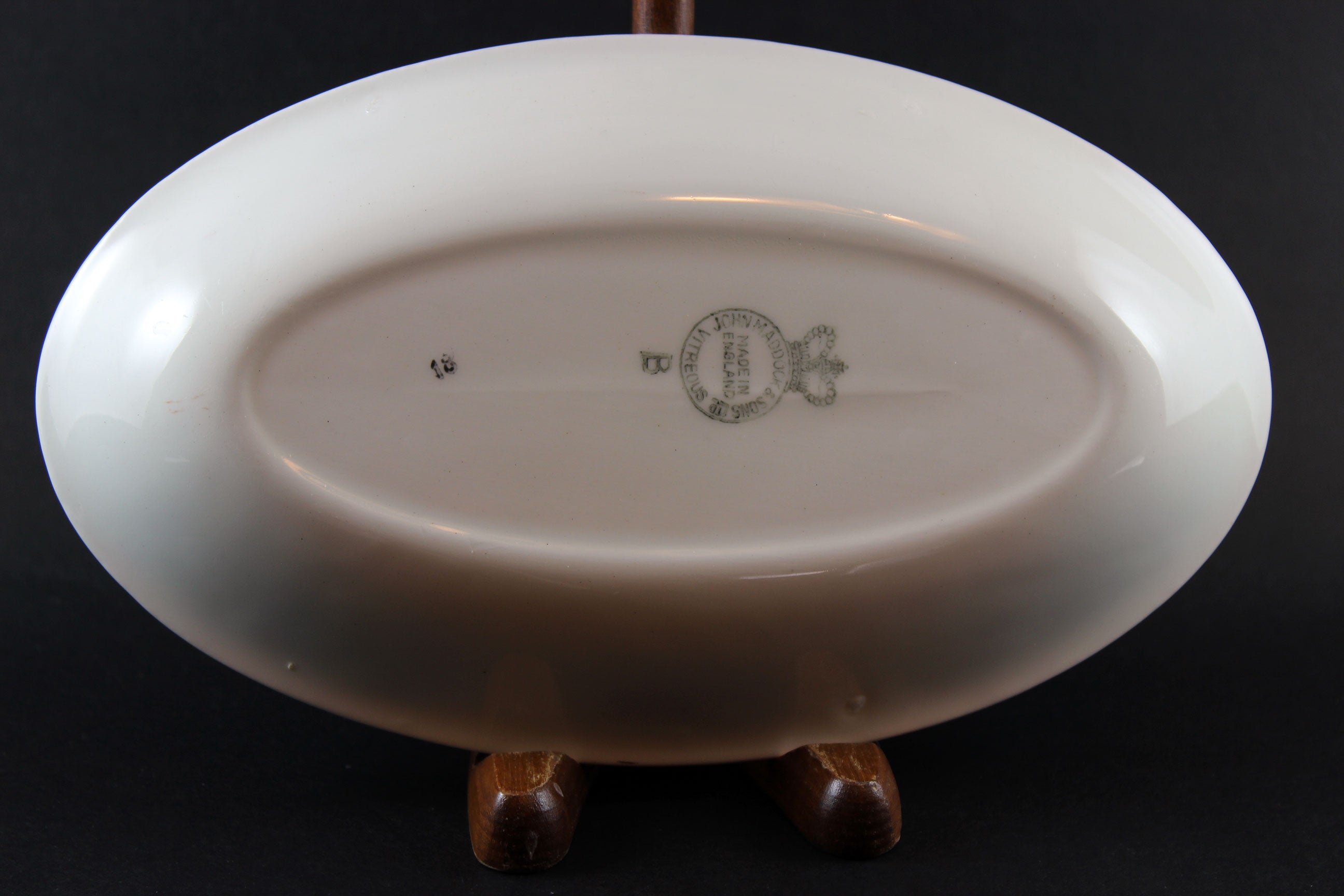 Maddock, Indian Tree, Gravy Boat and Underplate