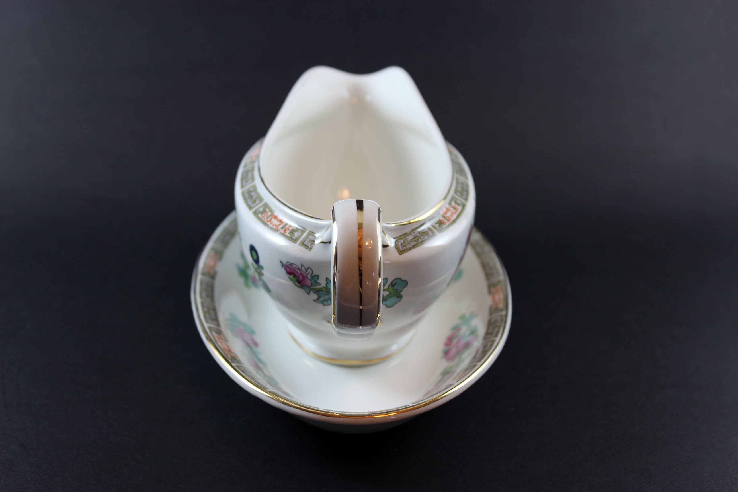 Maddock, Indian Tree, Gravy Boat and Underplate