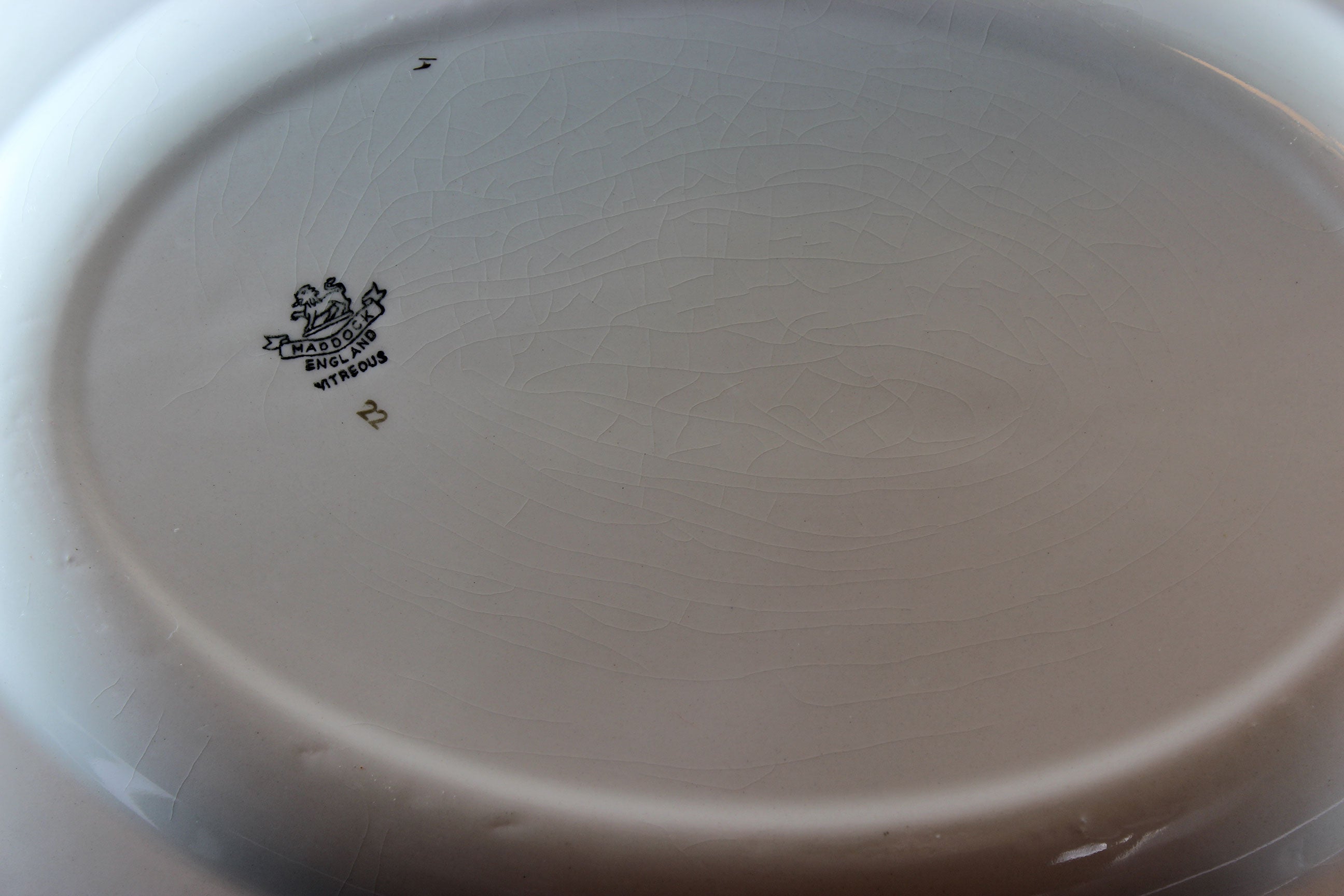 Maddock & Sons, Indian Tree Pattern, Serving Platter