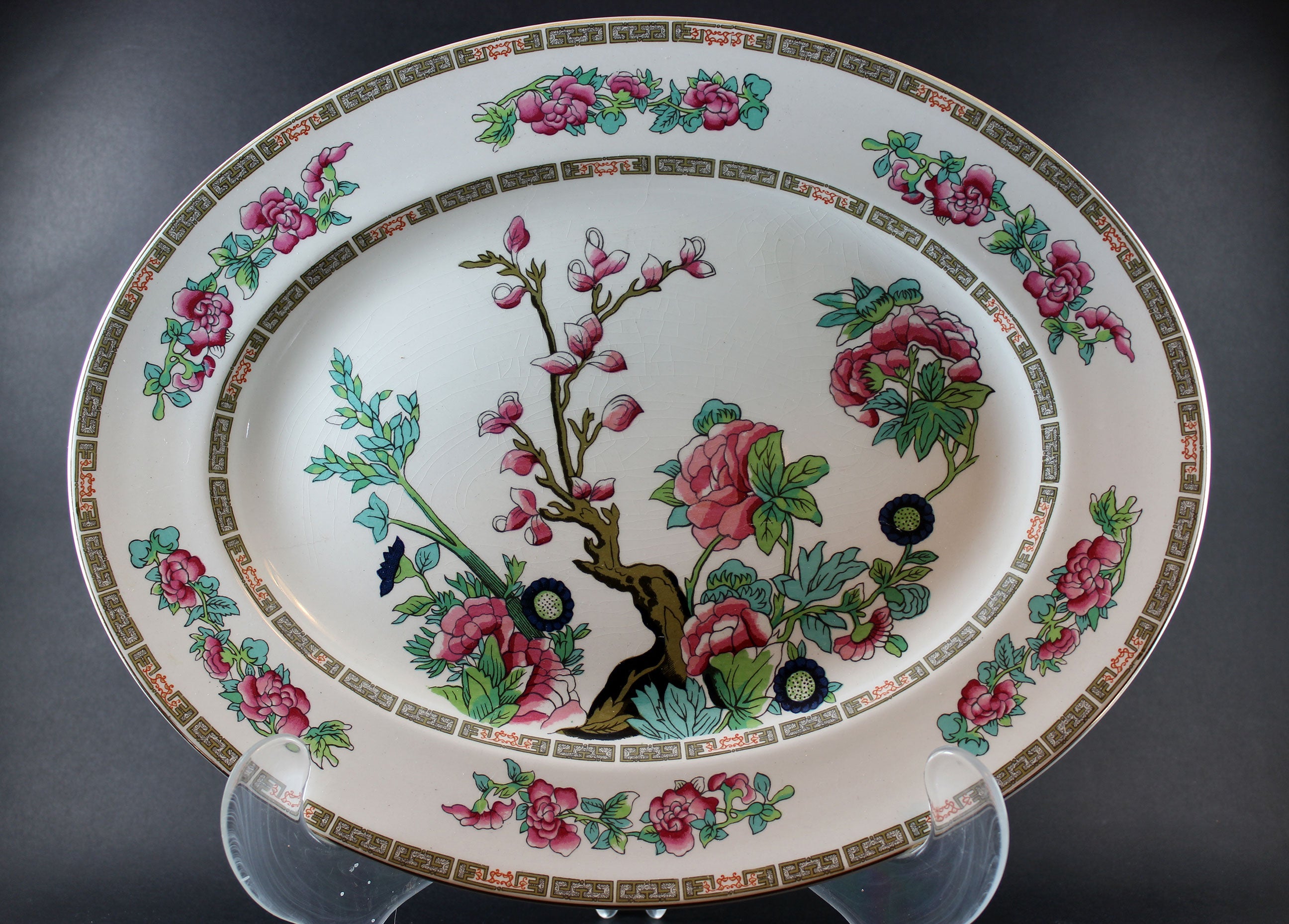 Maddock & Sons, Indian Tree Pattern, Serving Platter