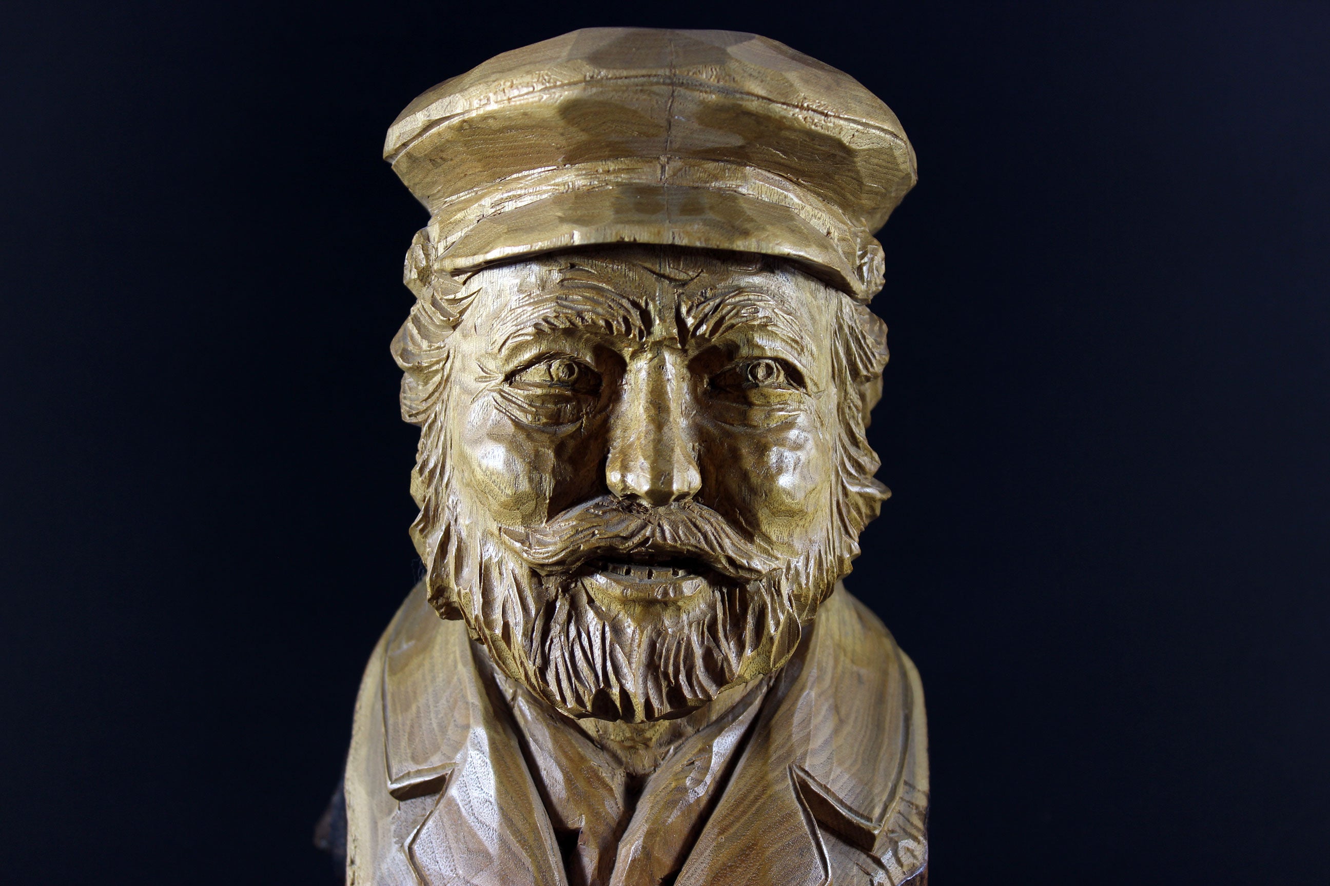 Marcel Guay, Wood Sculpture, Mariner