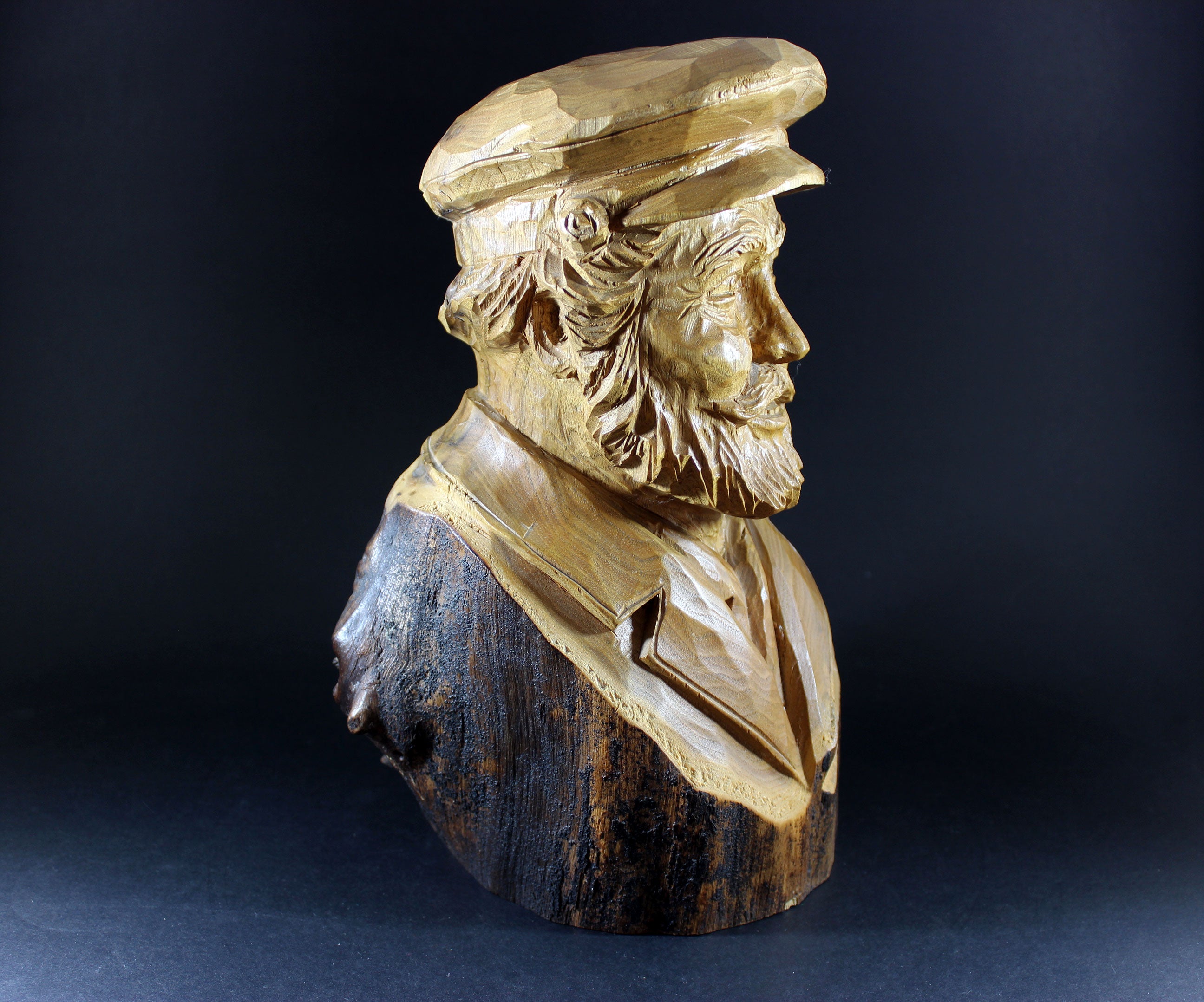 Marcel Guay, Wood Sculpture, Mariner