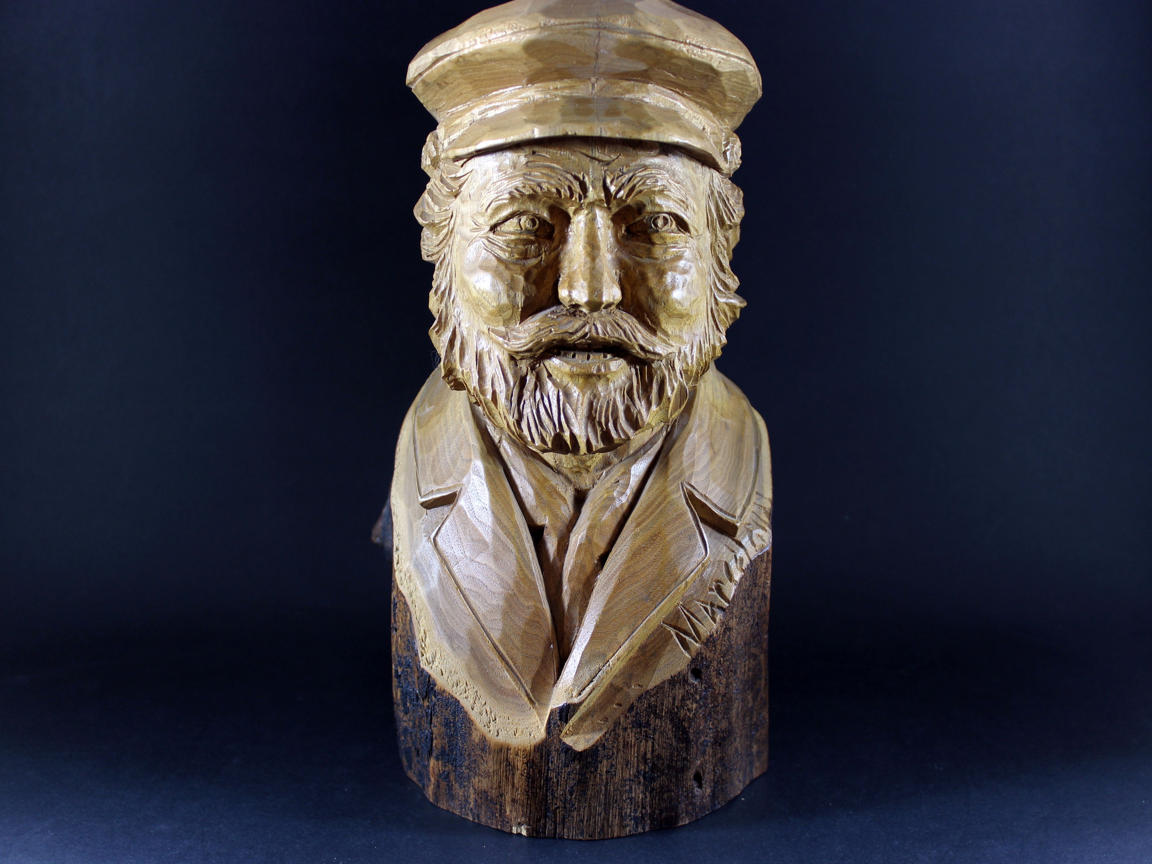 Marcel Guay, Wood Sculpture, Mariner