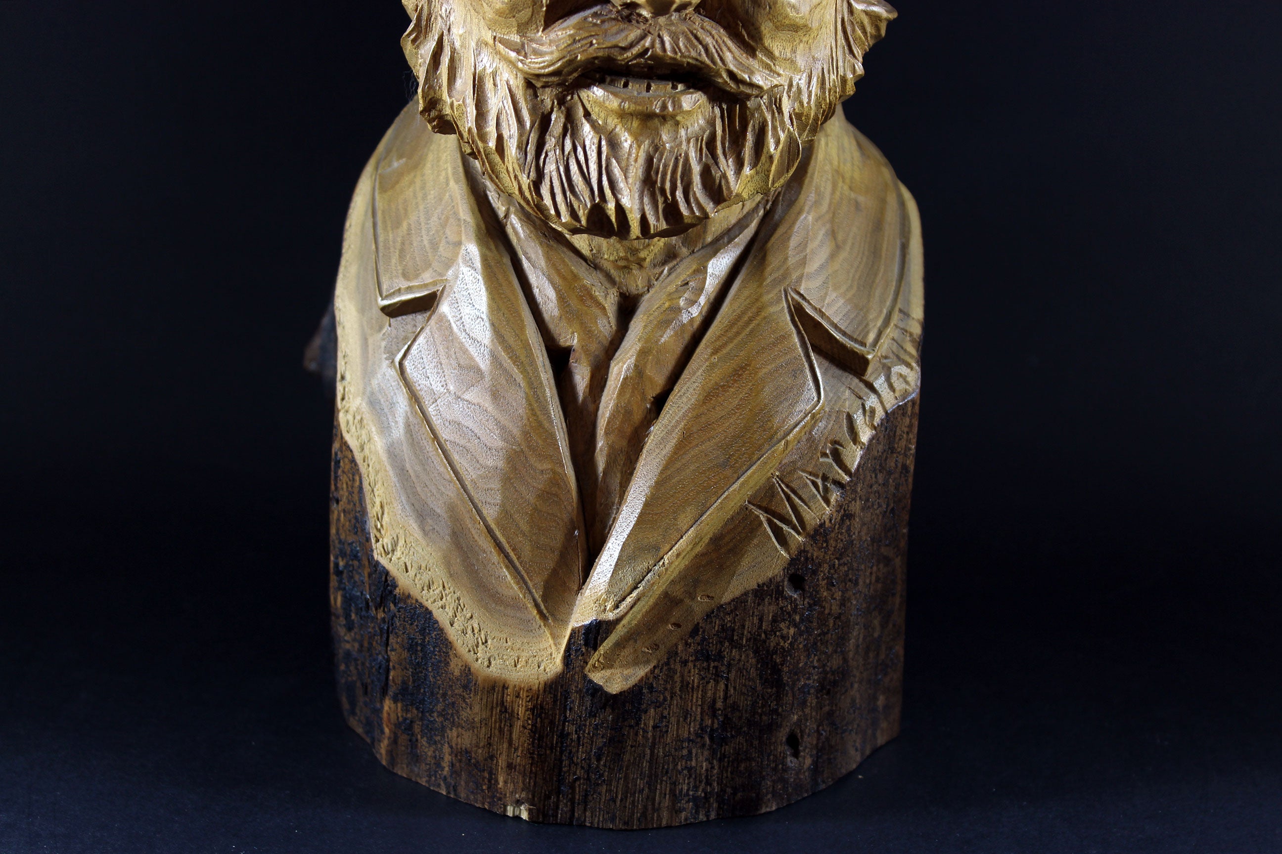 Marcel Guay, Wood Sculpture, Mariner