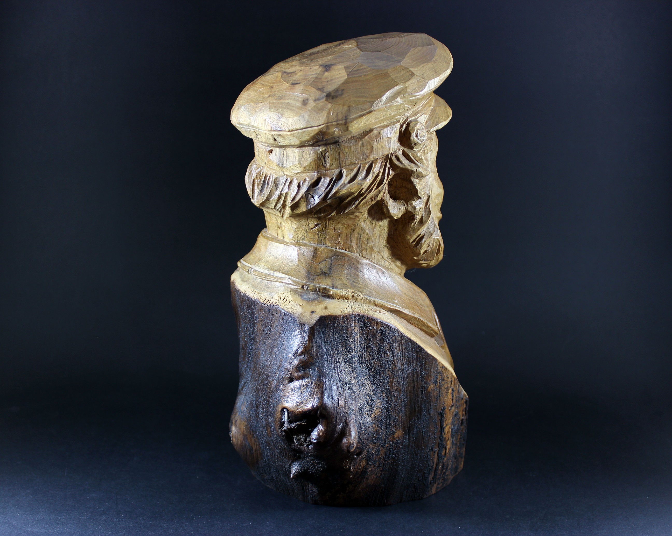 Marcel Guay, Wood Sculpture, Mariner