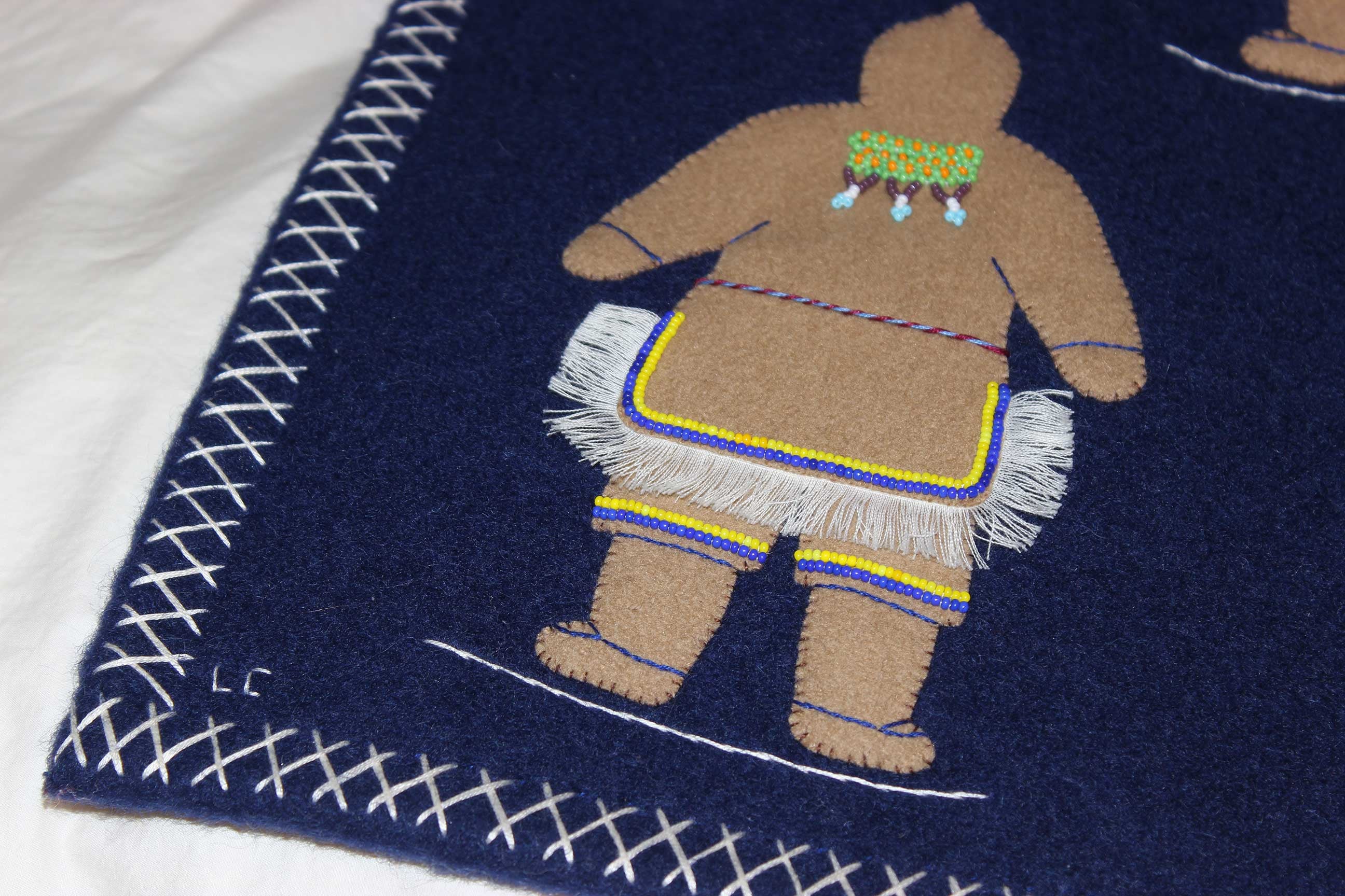 Inuit Wall Hanging, Martha Ikiperiak Eekerkik