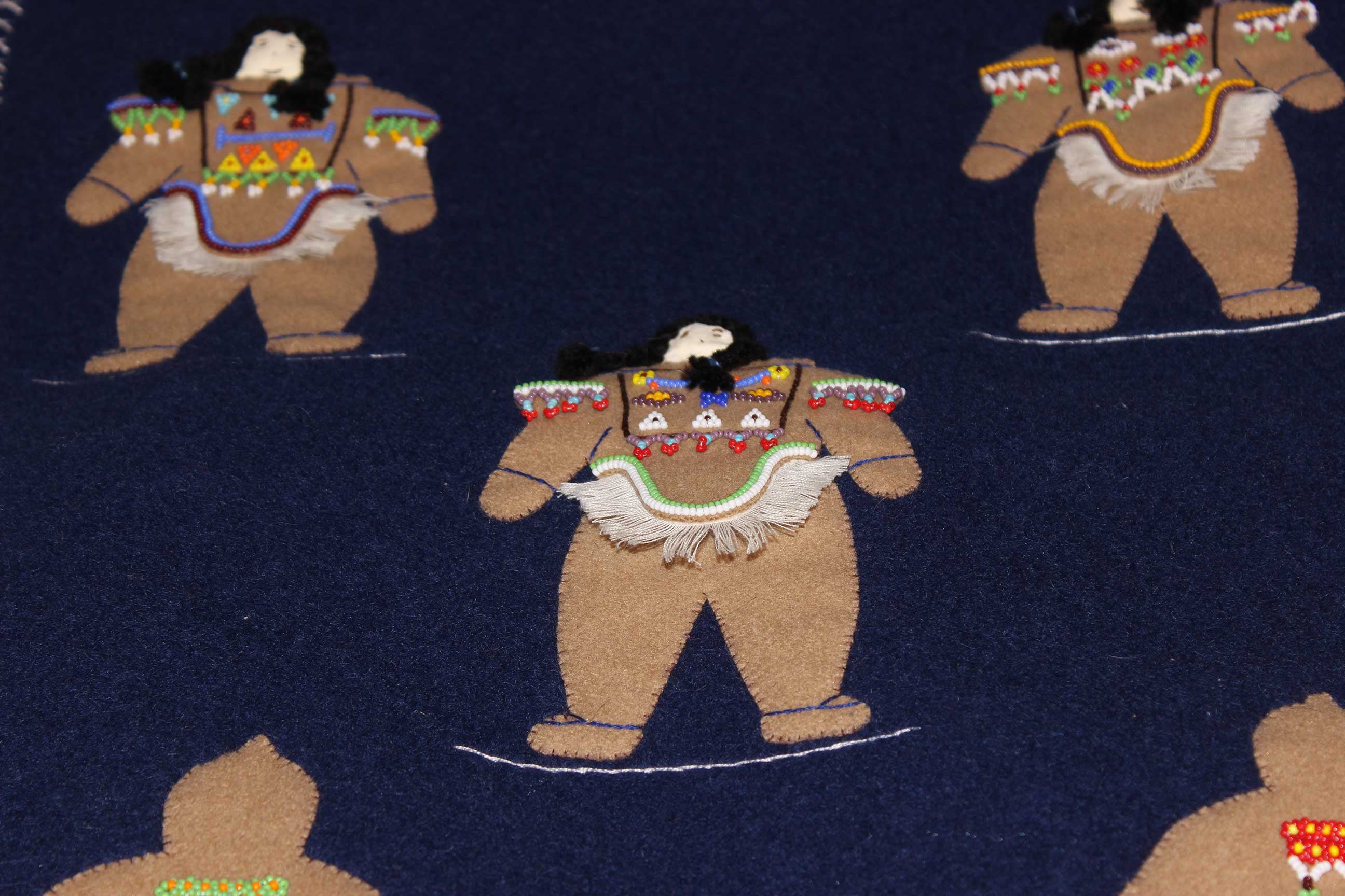 Inuit Wall Hanging, Martha Ikiperiak Eekerkik