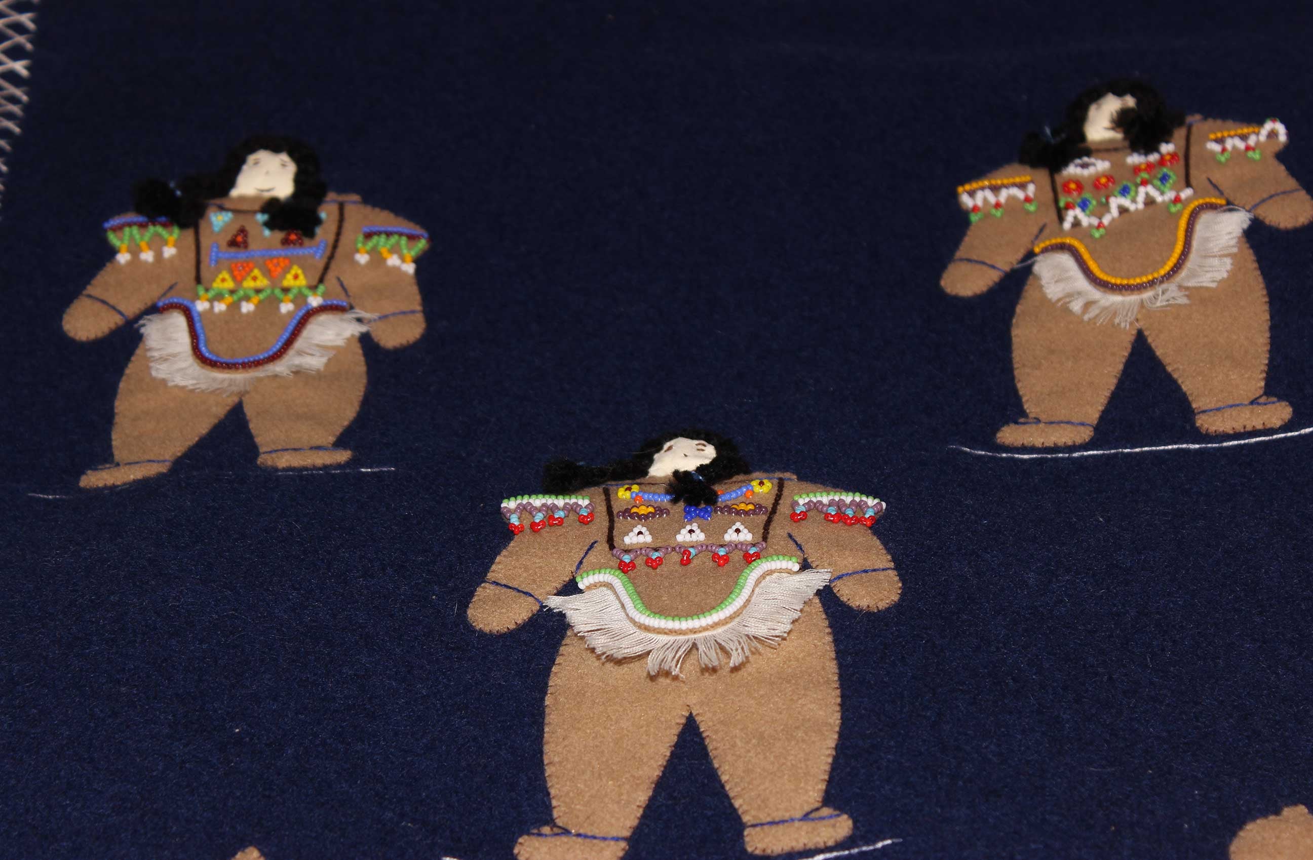 Inuit Wall Hanging, Martha Ikiperiak Eekerkik