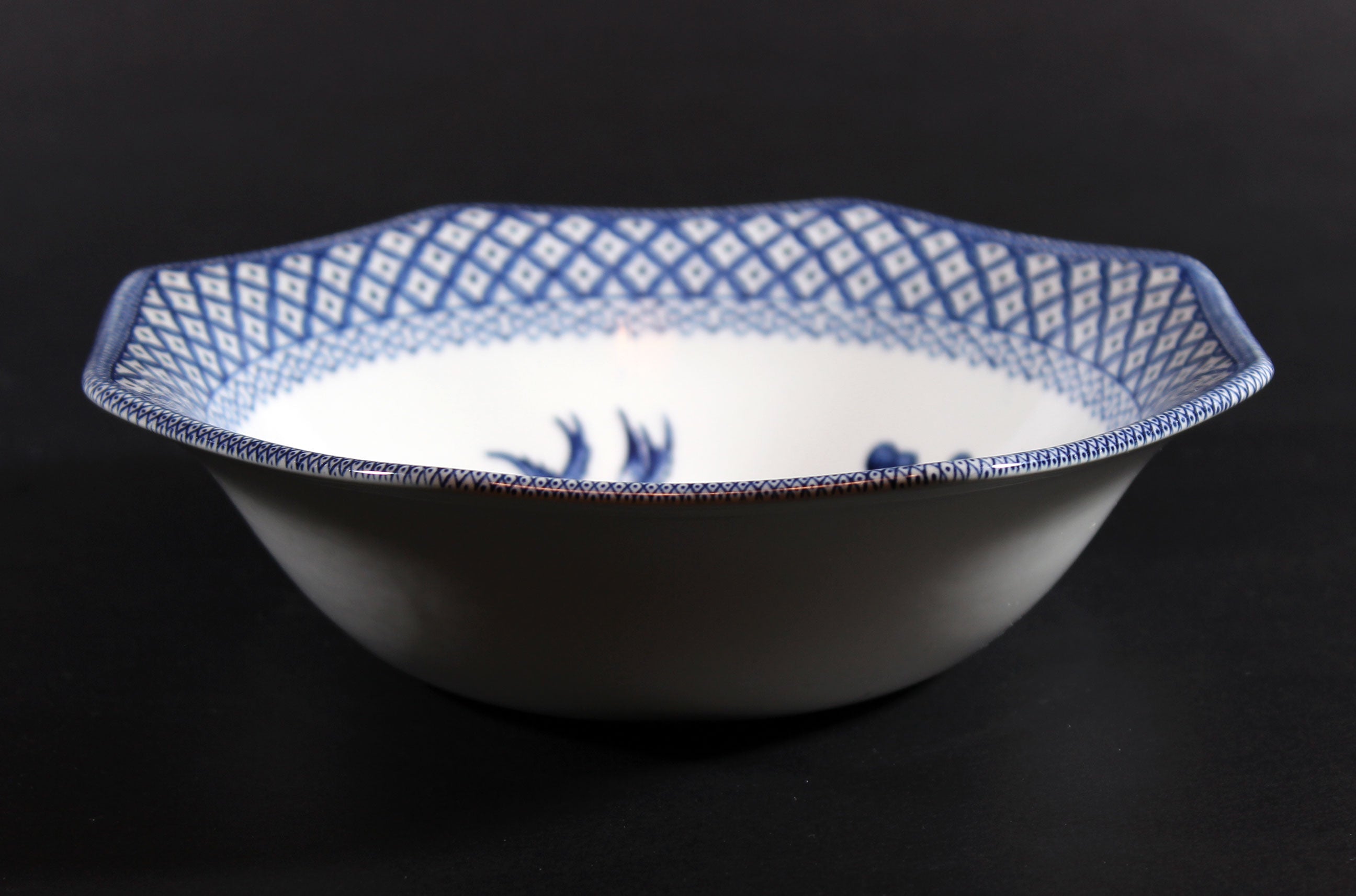 Blue Willow Bowl, Meakin, Staffordshire